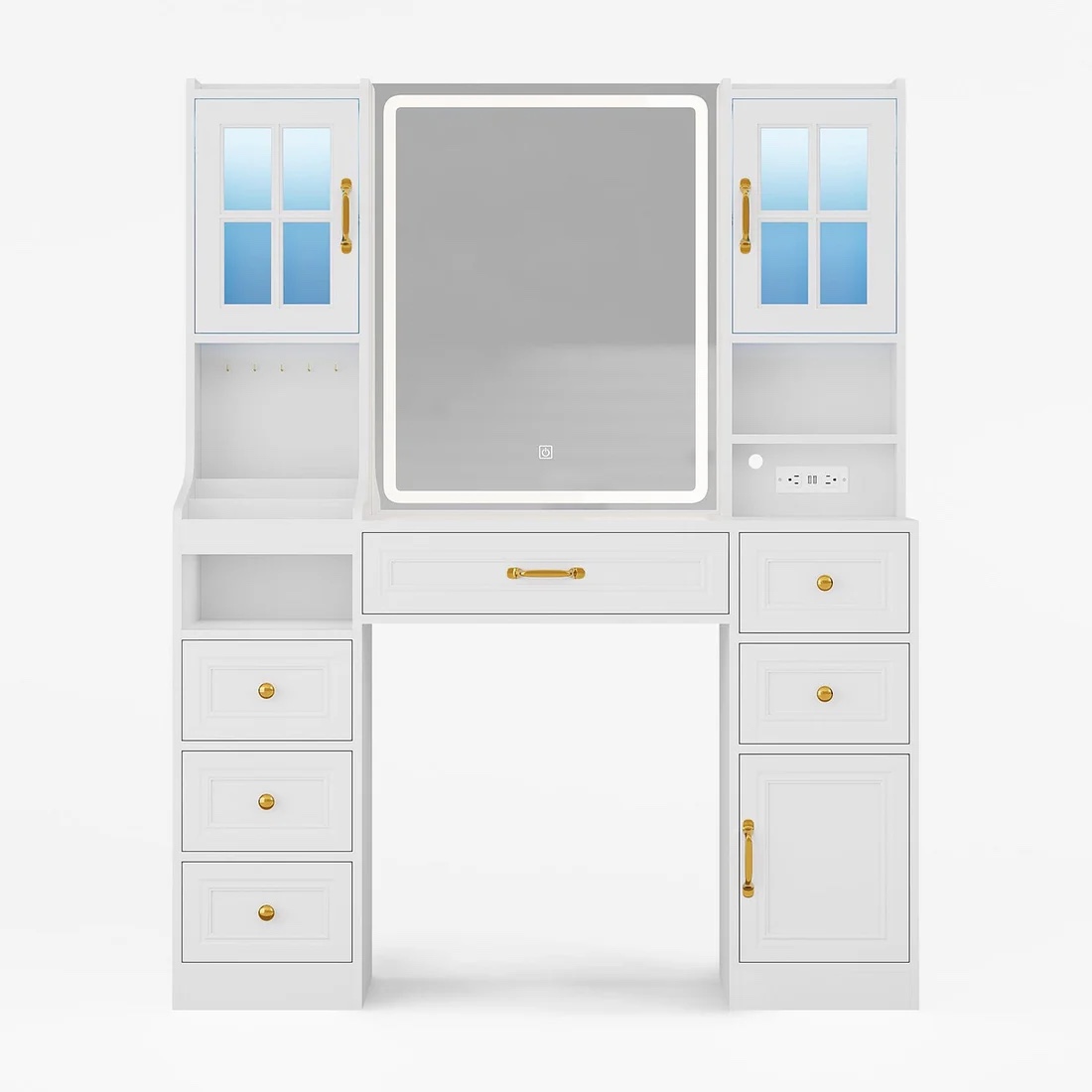 Makeup Vanity Table White DJ503493