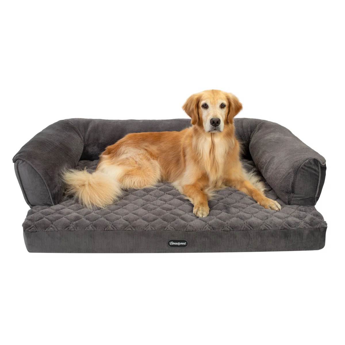 Beautyrest Super Lux Bolster Pet Bed