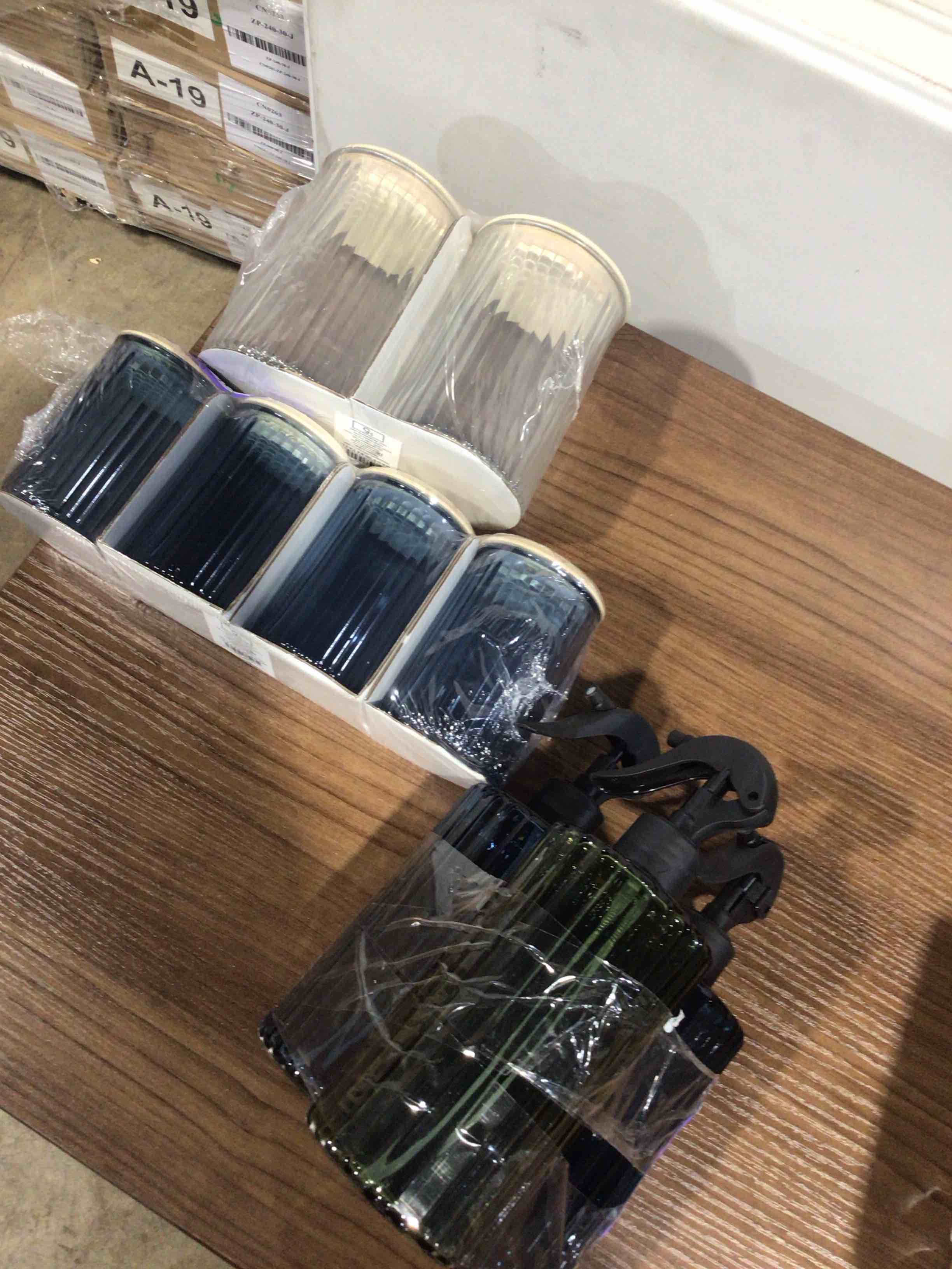 Condition photo showing New/Like New for Decorative Glass spray bottles and Containers 