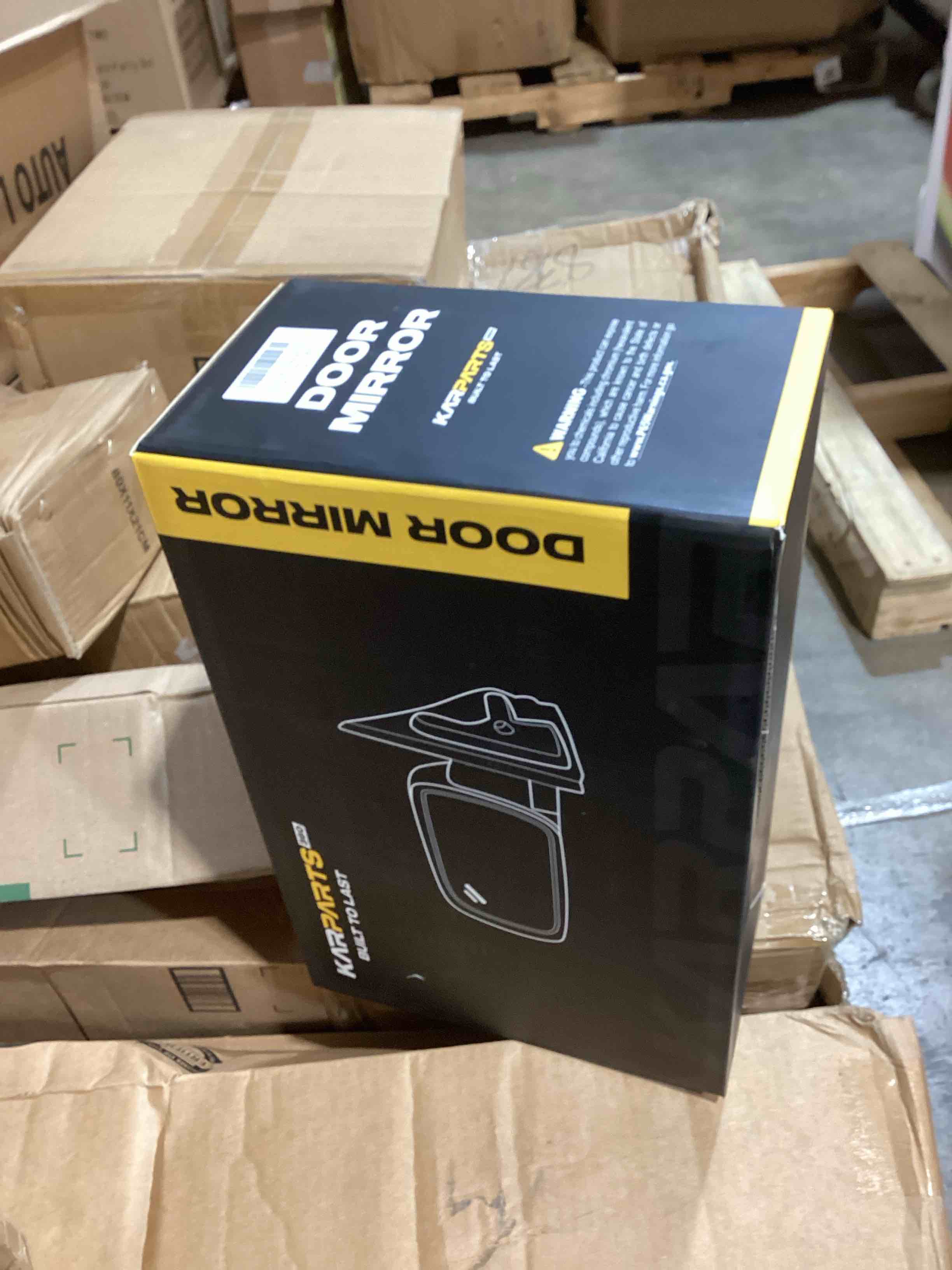 Condition photo showing New/Like New for For Ford F-150 2002 2003 2004 Door Mirror Driver Side | Manual | Rectangular | Black | Pickup | Replacement For 1L3Z 17683 GAA | FO1320132