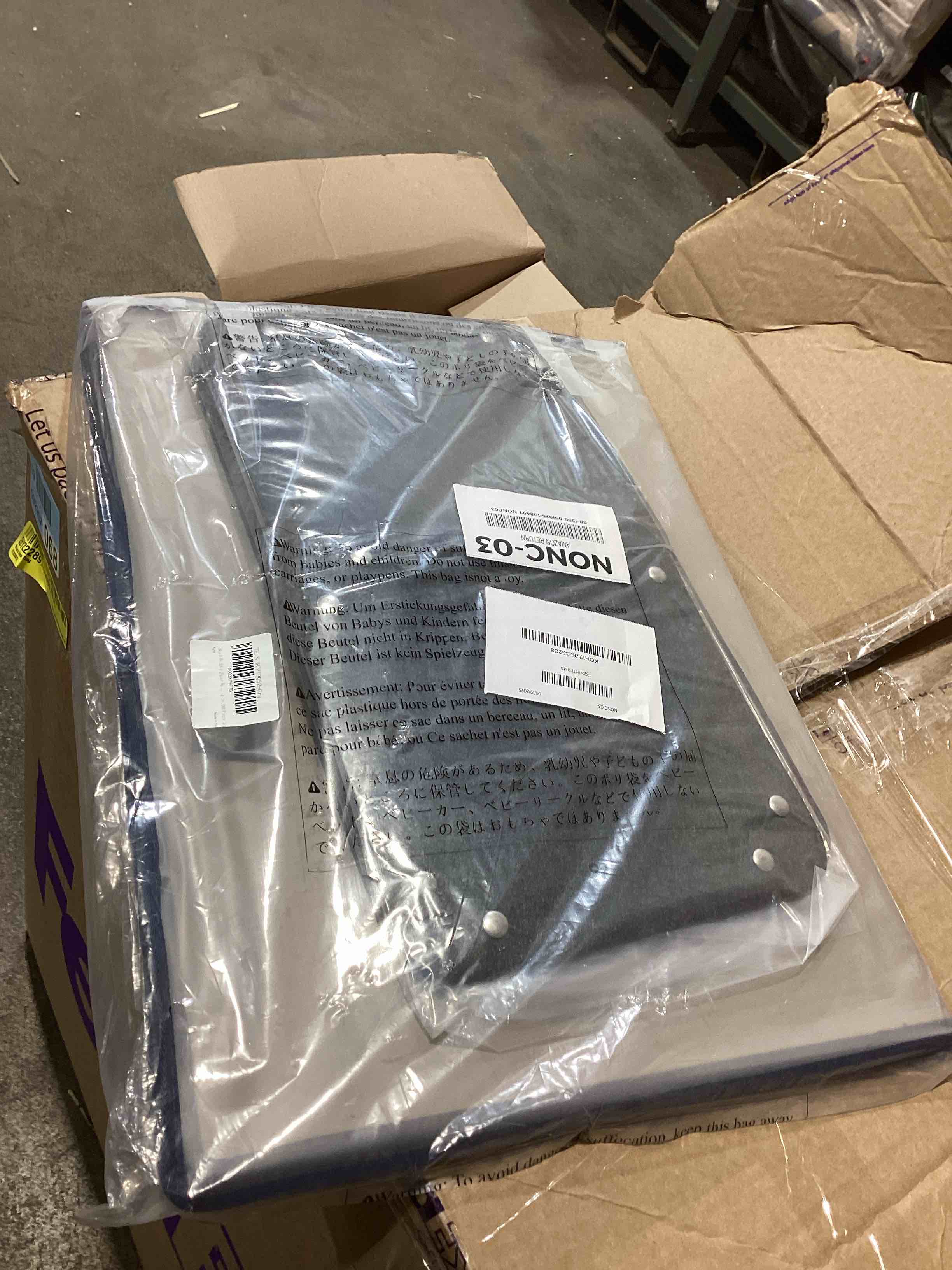 Condition photo showing Good Condition for Tektalk Foldable Jigsaw Puzzle Board with 6 Sorting Trays, Non-Slip Surface, Up to 1000 Pieces (Gray)