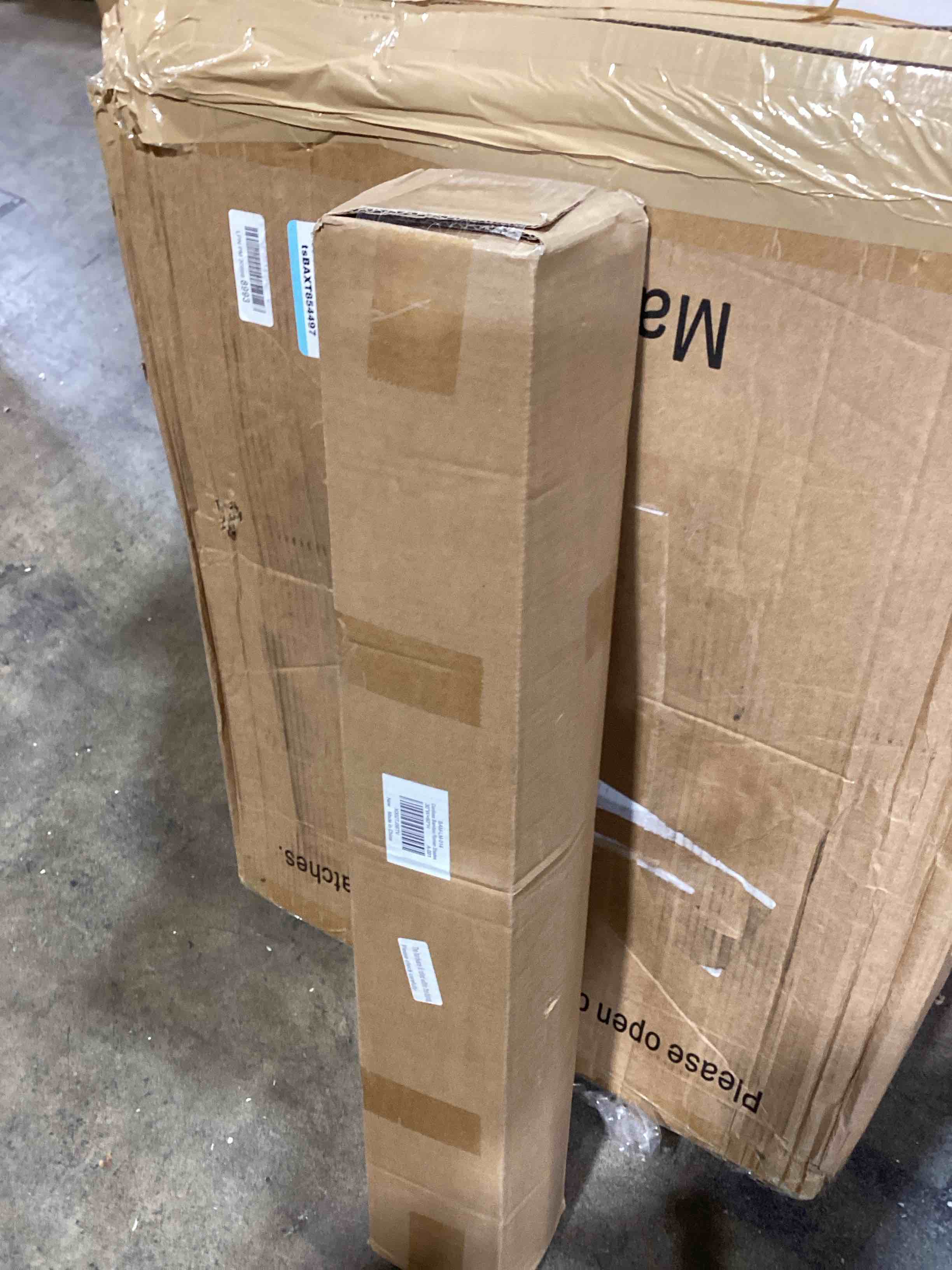 Condition photo showing New/Like New for LazBlinds Cordless Bamboo Roman Shades, Privacy Window Treatment, Roll Up Bamboo Blinds for Windows, 30'' W x 60'' H Privacy-dp-natural 30'' W x 60'' H