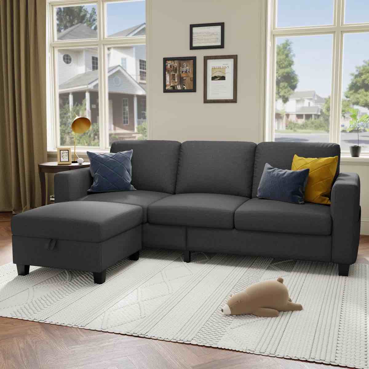 SEE DESCRIPTION Jaydie 78” Upholstered Sofa Couch 