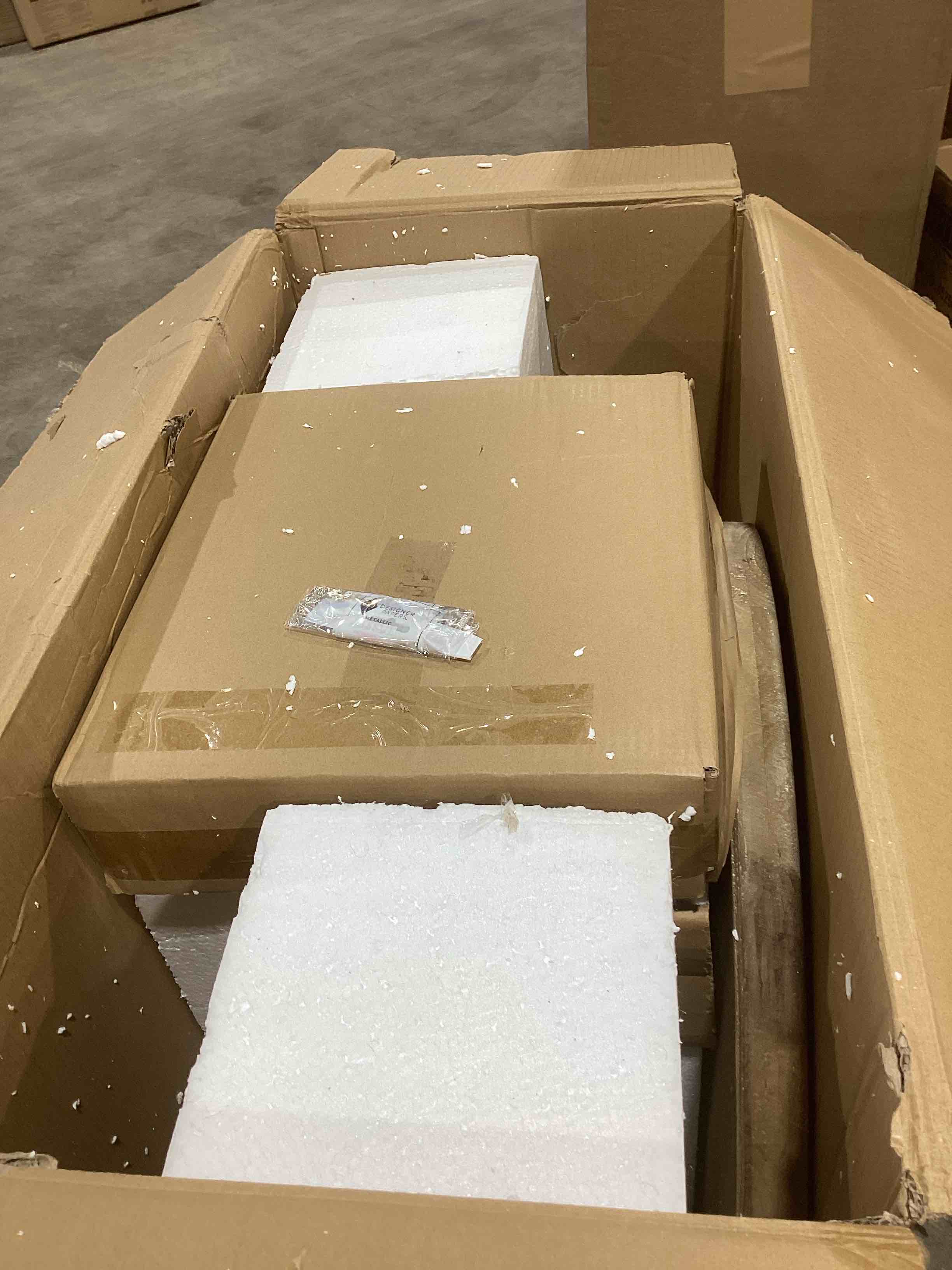 Condition photo showing New/Like New for Tracie Round Solid Wood Top Dining Table