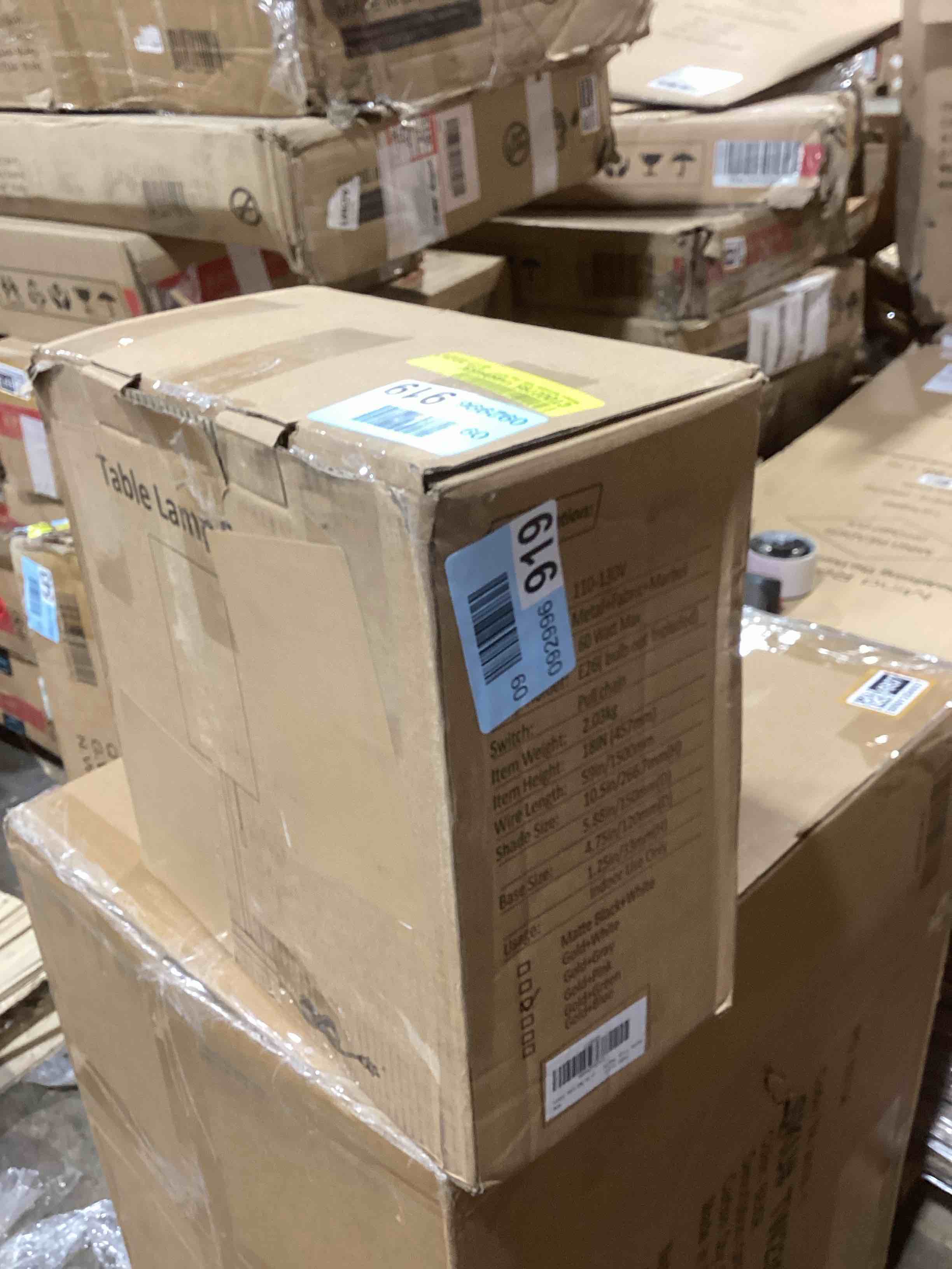 Condition photo showing Good Condition for Luvkczc Minimalist Table Lamp Set of 2, Nightstand Lamp for Bedroom Living Room, Modern Pull Chain Bedside Lamp with Marble Base, Fabric Shade, Small Desk Lamp for Home, Office, Reading,Grey Gold,Gray