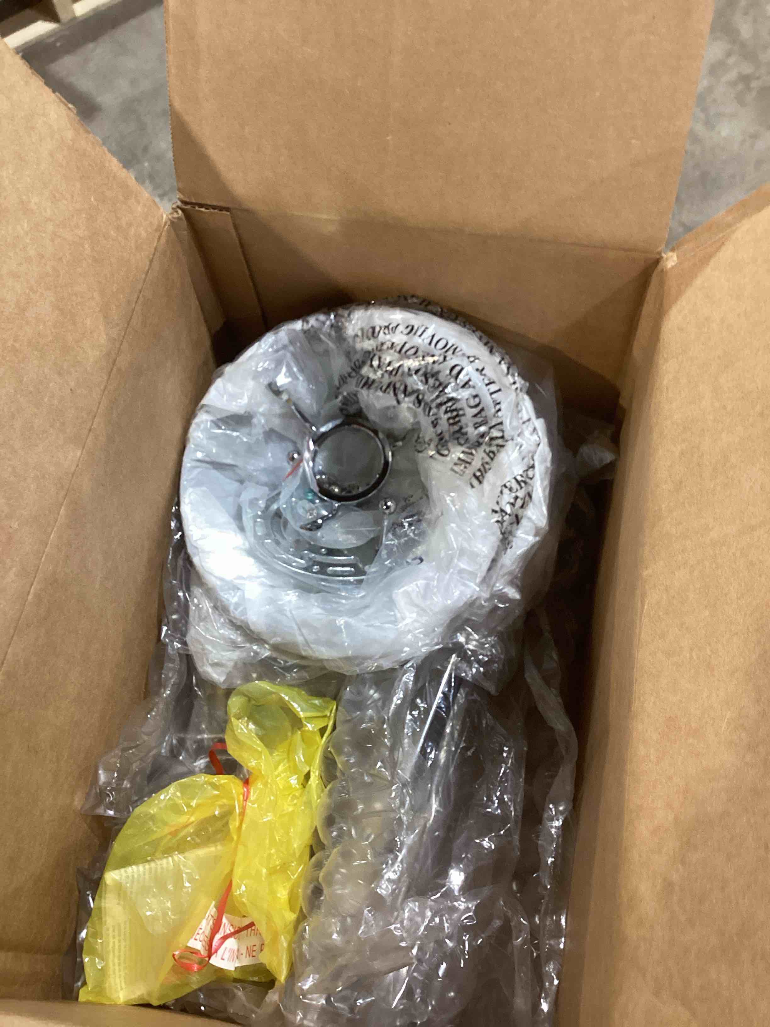 Condition photo showing Good Condition for Weatherford 2- Light Dimmable Vanity Light, Chrome Matte Navy