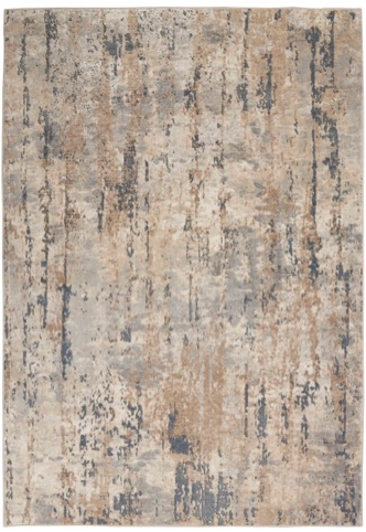 Quarry QUA01 Beige/Grey Rug 3'9" x 5'9"