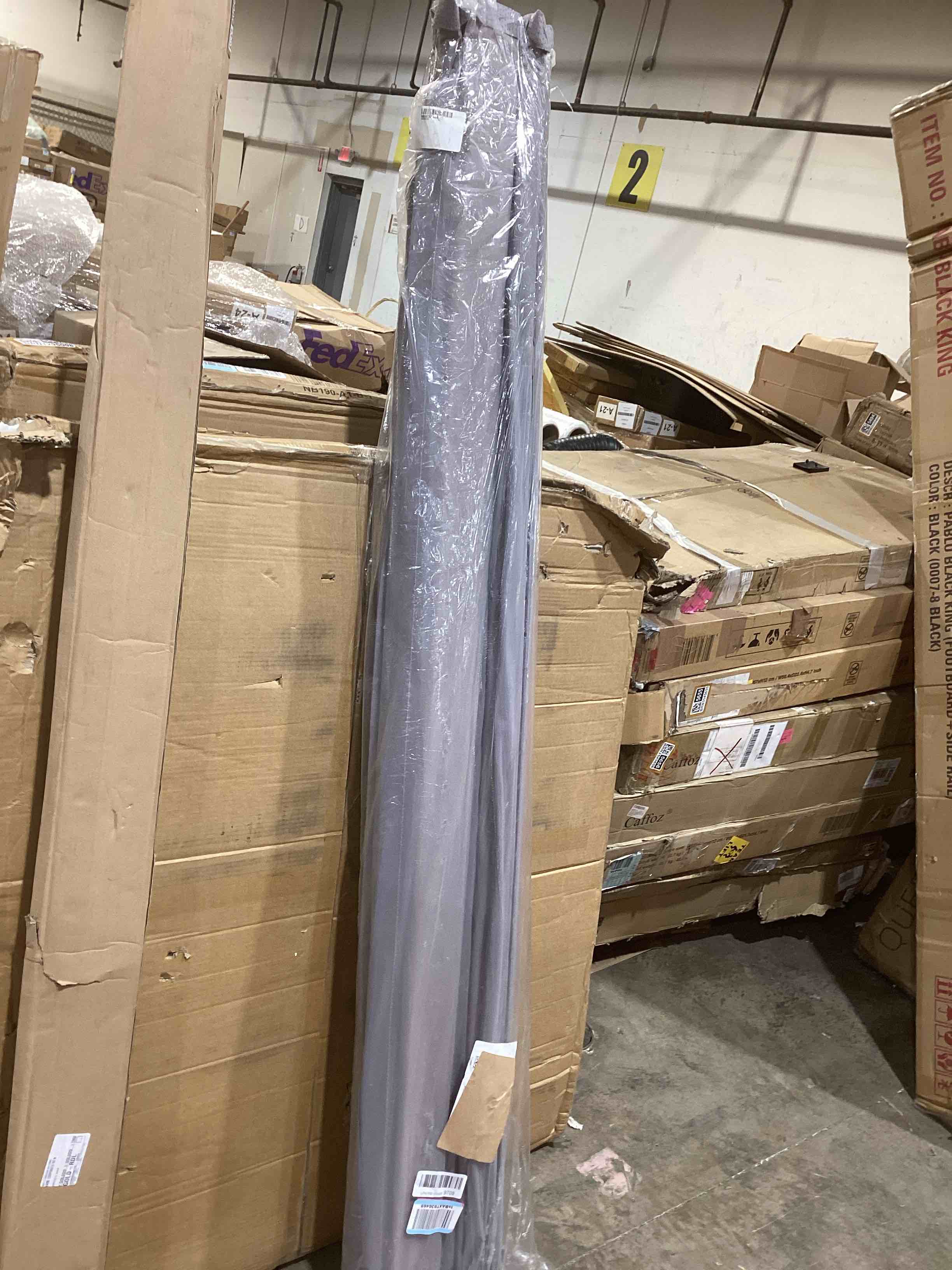 Condition photo showing Good Condition for Greaton, 0.75-Inch Vertical Wooden Bunkie Board/Bed Slats, King, Grey