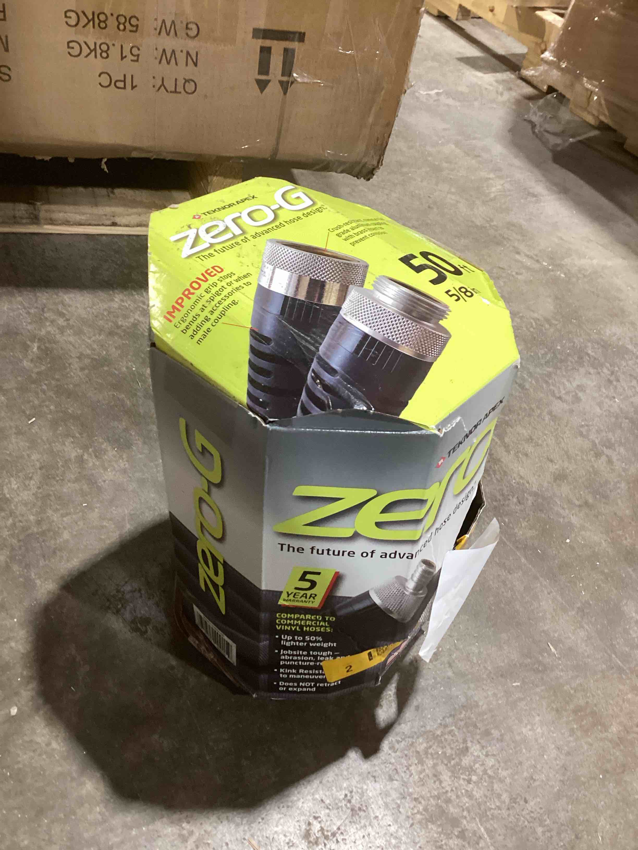 Condition photo showing As Is for Apex 4001-50 50' Lightweight Ultra Flexible Durable Kink-Free Garden Hose