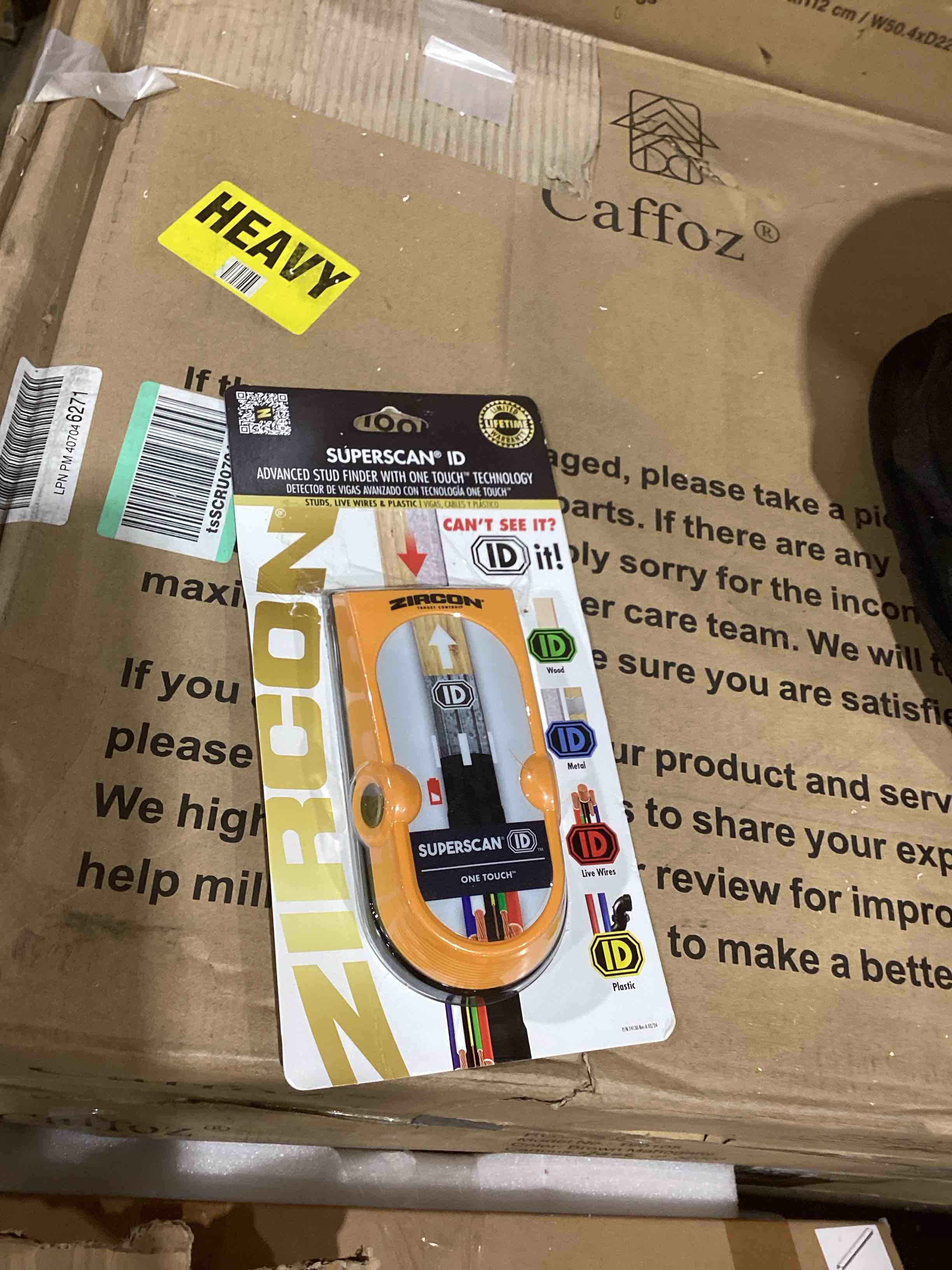 Condition photo showing Good Condition for Zircon SuperScan 1.5-in Scan Depth Metal and wood stud Finder Item #1176527