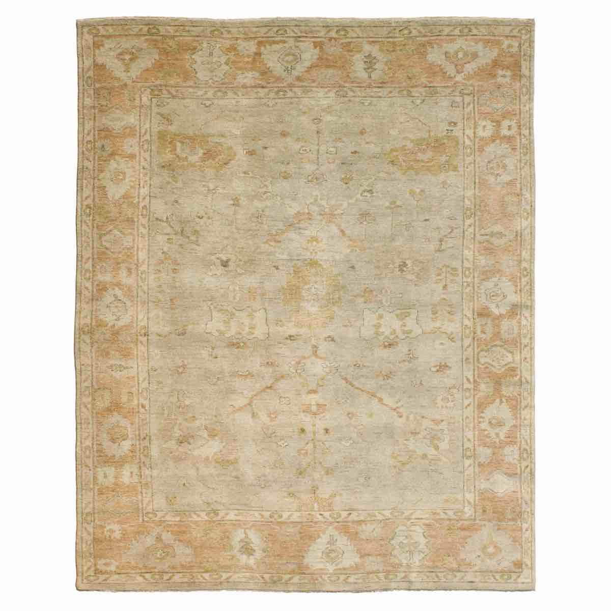 Wool Ikat Area Rug, 3’x 5’
