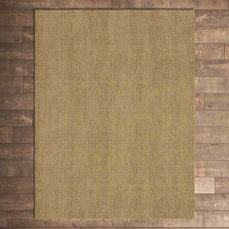 Soprano Hand-Flatweave Jute Area Rug, 8’ X 5’