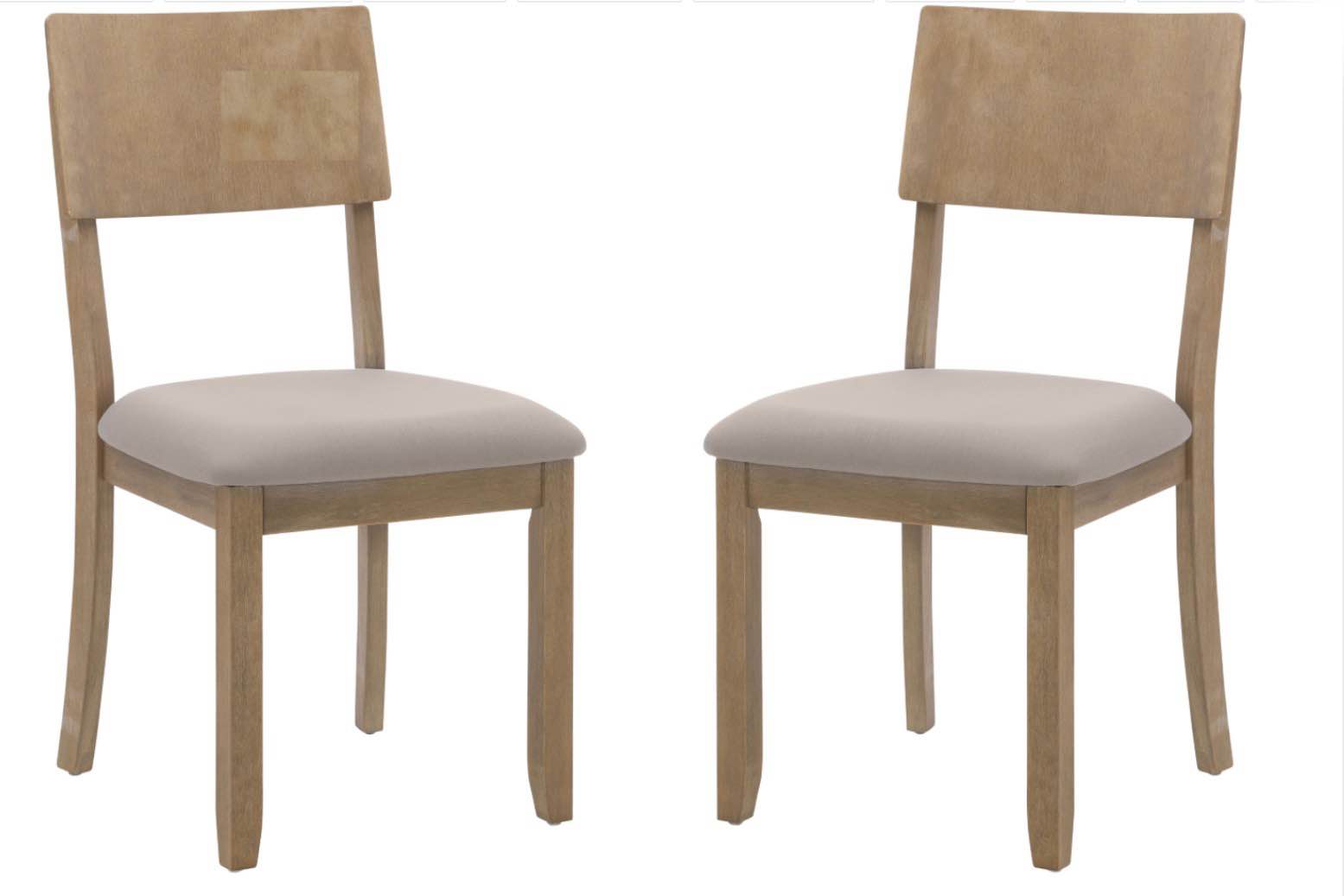 Jorissen Collection JN202GWSH02U Dining Chairs - Set of 2 in Gray