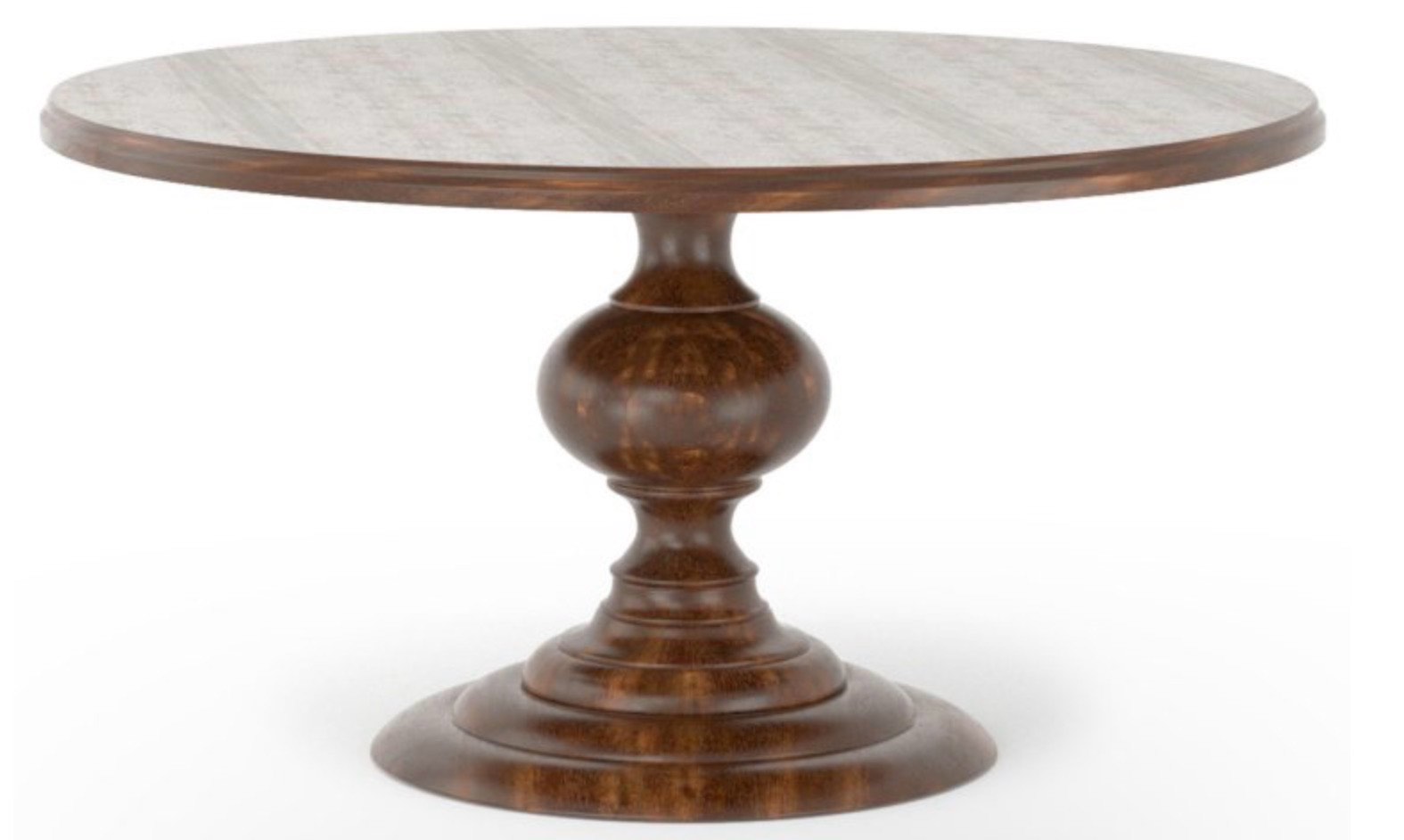 SEE DESCRIPTION Four Hands IMGN-60R-DO Magnolia 60" Round Dining Table In Dark Oak