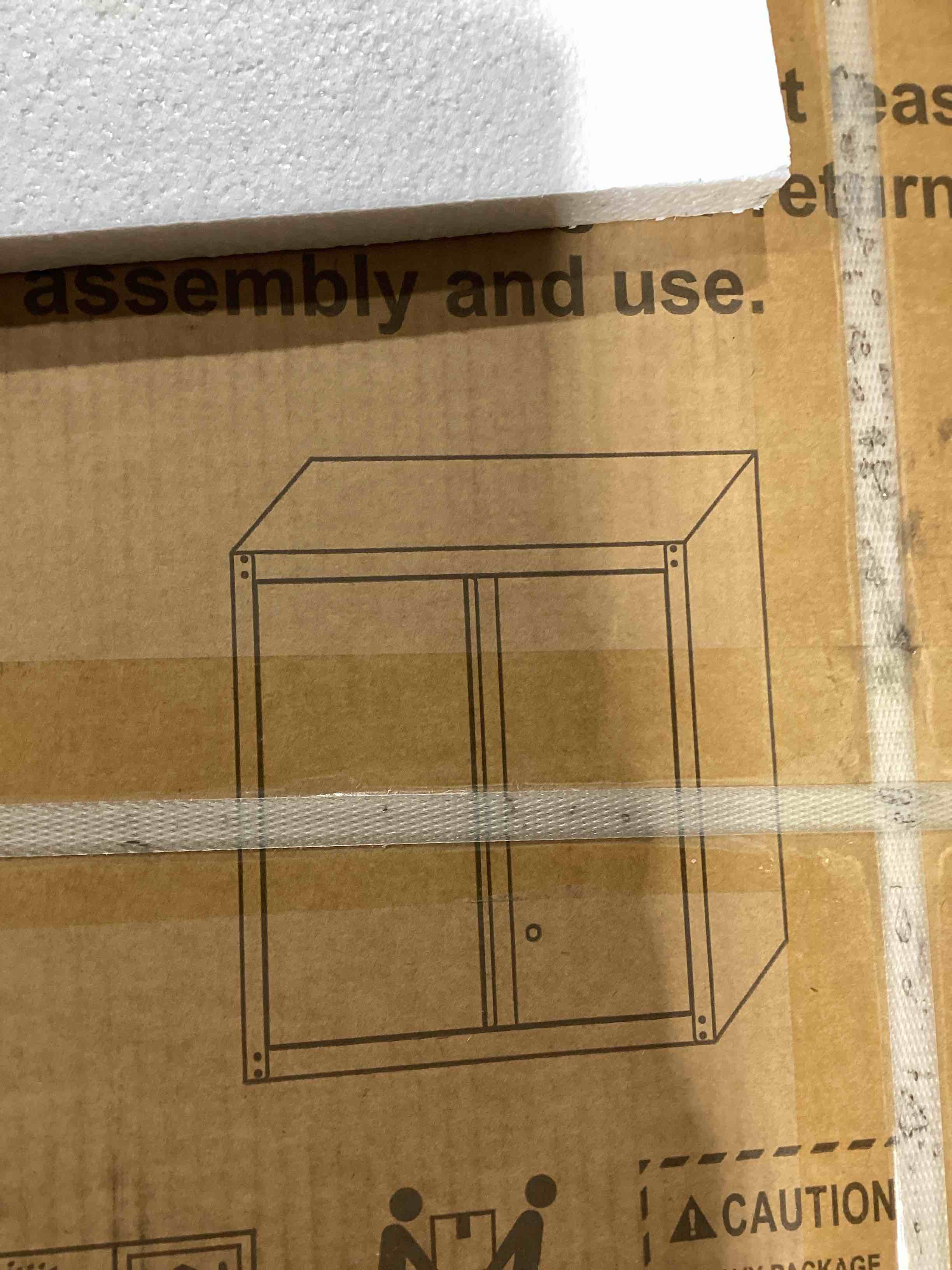 Condition photo showing New/Like New for GREATMEET Metal Wall Cabinet, Wall Mounted Cabinet with Doors and Adjustable Shelf, Metal Storage Cabinet with Lock, Wall Cabinet for Garage, Pantry, Utility Room, White