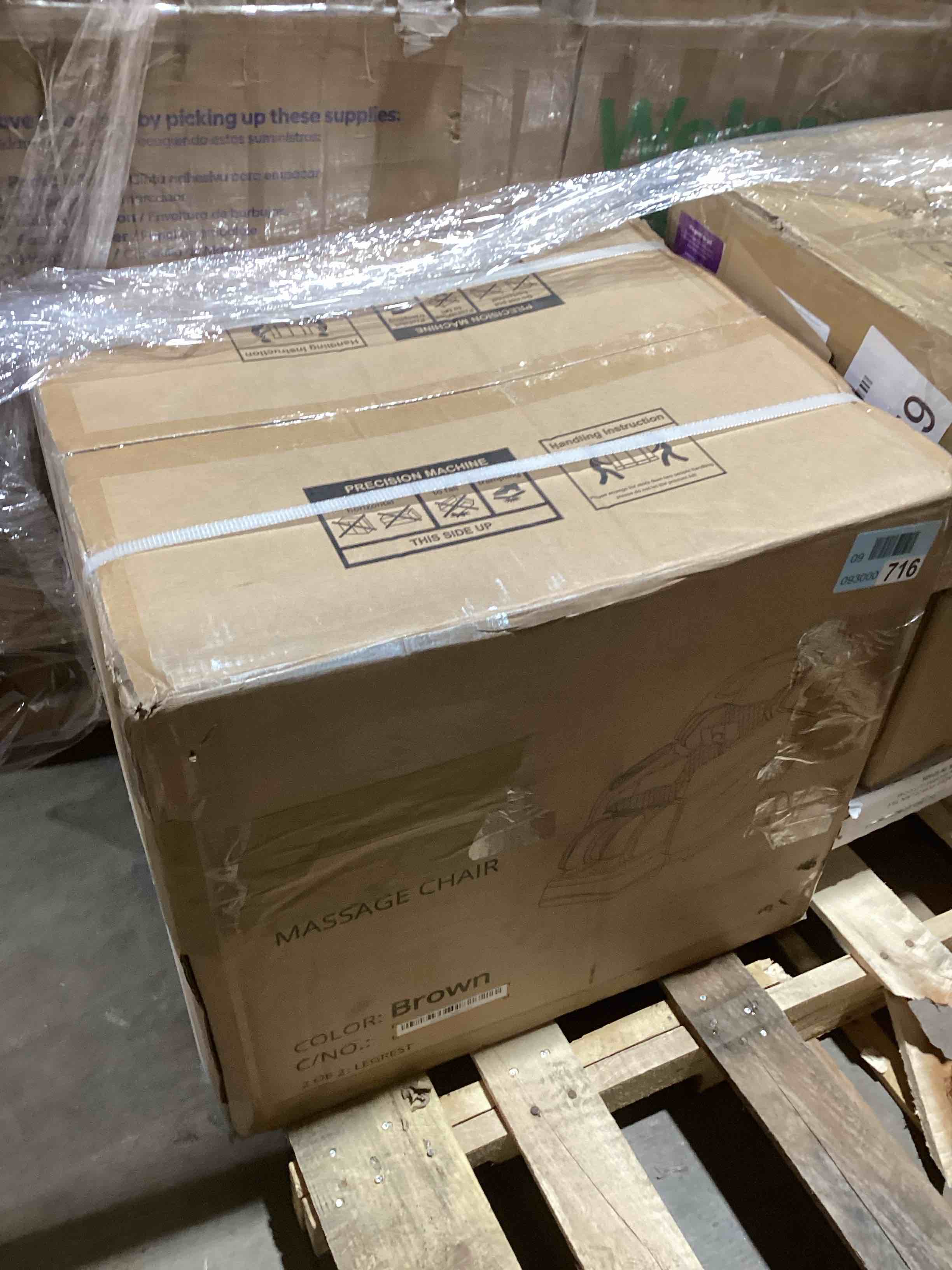 Condition photo showing Good Condition for SEE DESCRIPTION Titan AmaMedic Hilux | 4D MassageChair | Heated Back Roller Massage | SL-Track | Specialized 18 Airbags | Automatic Extendable Footrest up to 7.1”" (Brown)