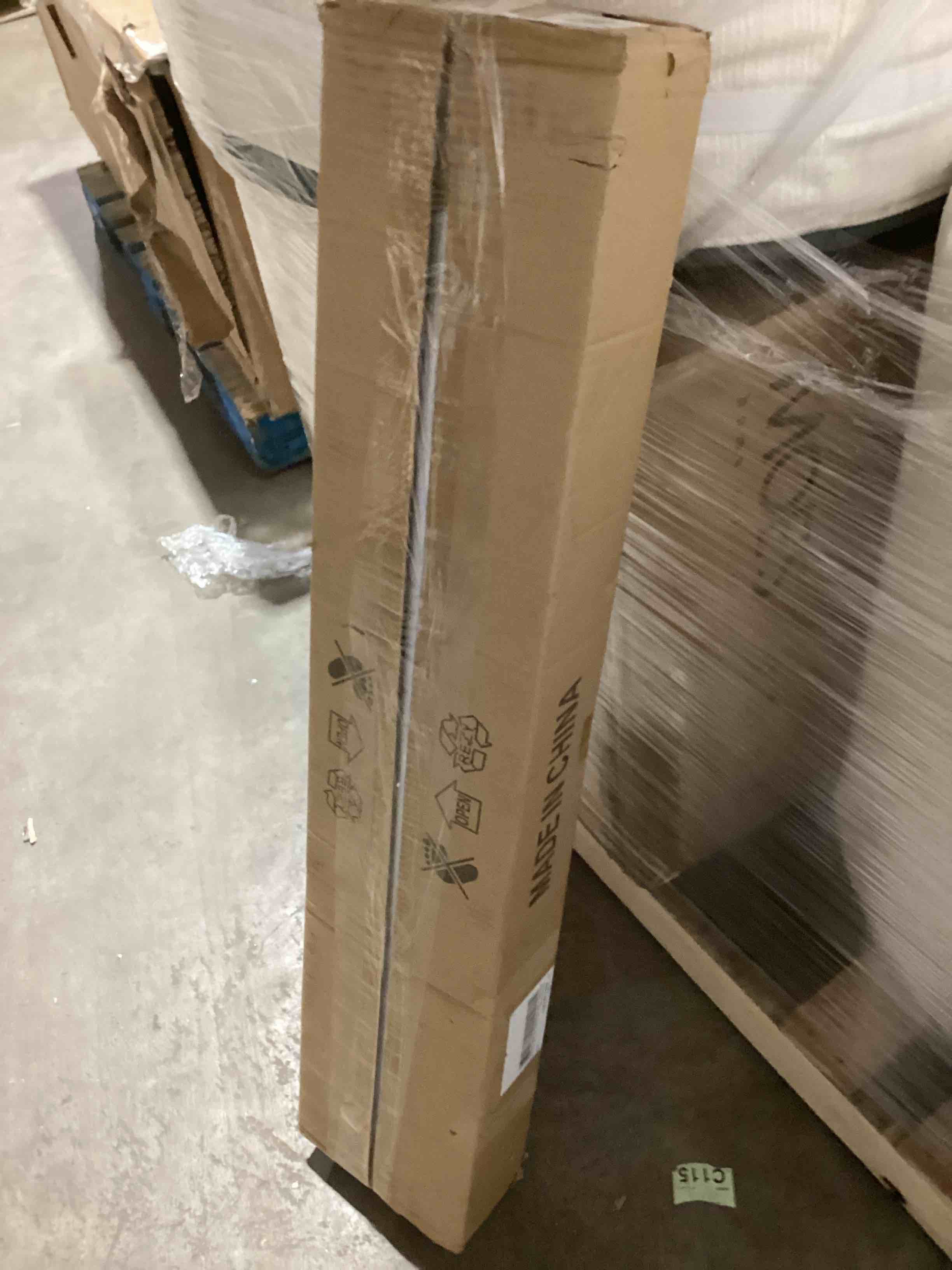 Condition photo showing New/Like New for Nouria 1- Light 37.4” Simple Rectangle LED Flush Mount 