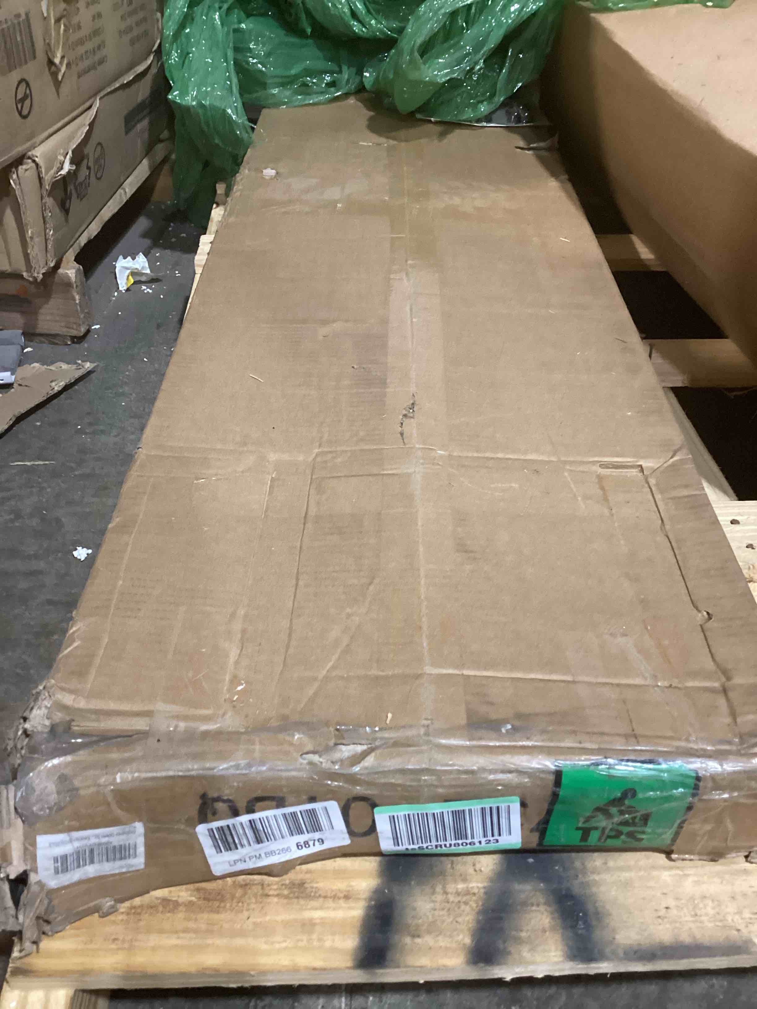 Condition photo showing Good Condition for Elephance Queen Size Metal Bed Frame with Vintage Headboard,11 Inches Storage Space Platform Bed No Box Spring Needed Easy Assembly,Black Queen Black