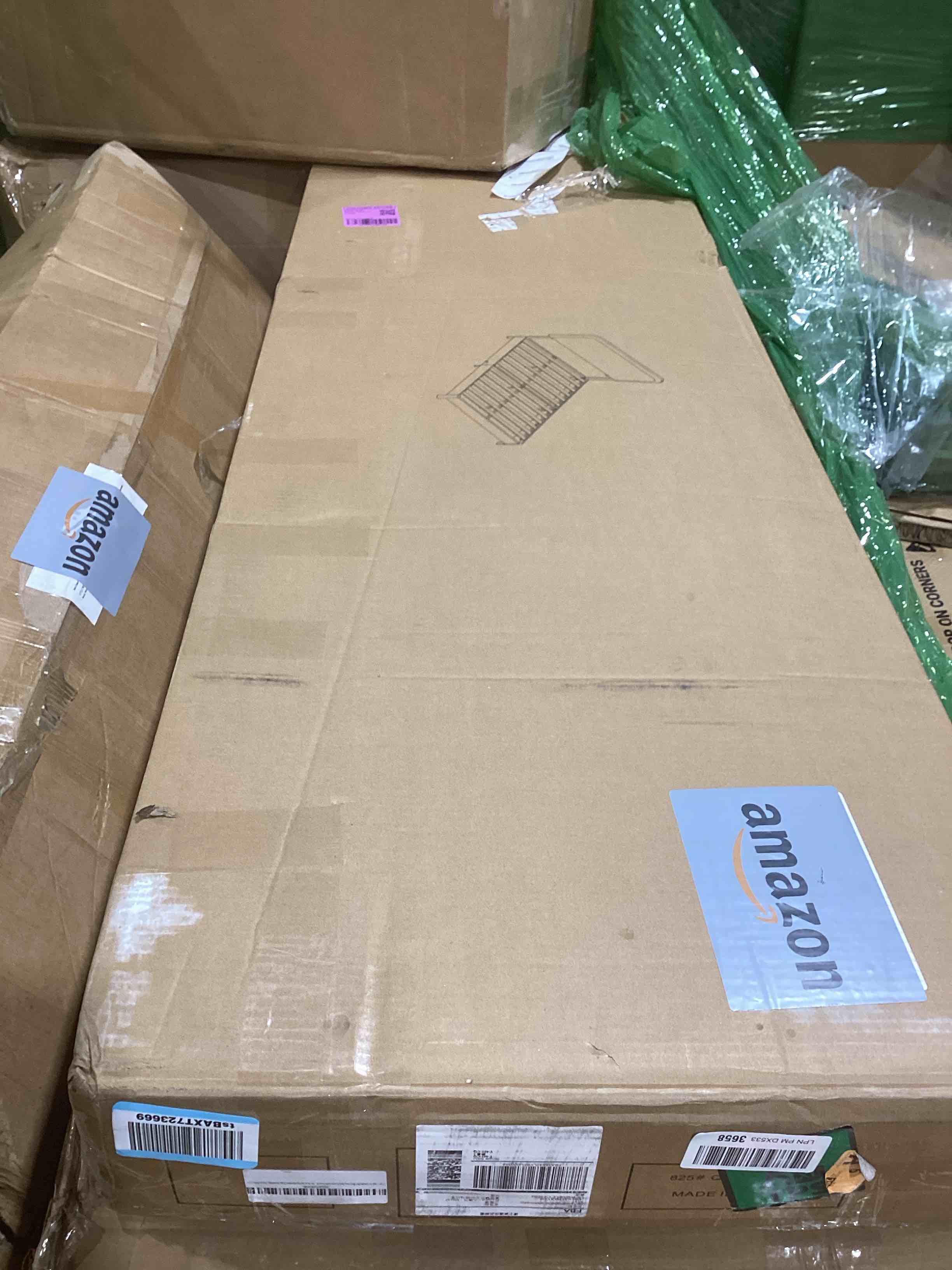 Condition photo showing New/Like New for Queen Size Platform Bed Frame with Adjustable Headboard, Anti-Collision Soft Rounded Corners, Flannel, No Box Spring Needed, Easy Assembly, Noise Free, Cream Cream Queen