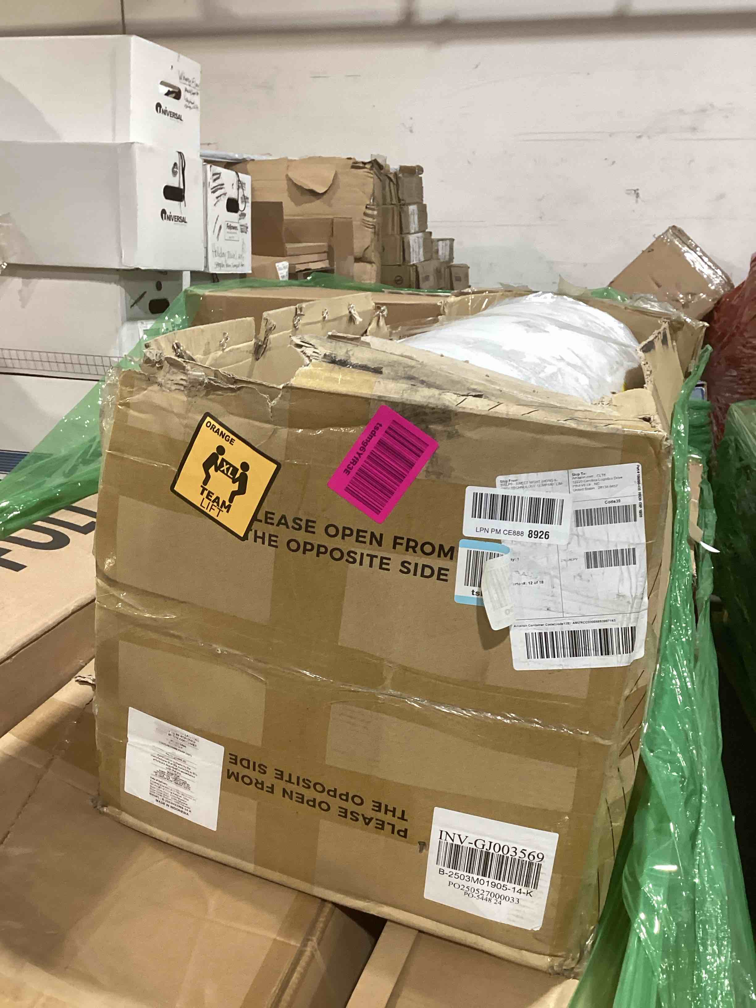 Condition photo showing New/Like New for Novilla King Size Mattress in a Box, 14 Inch King Mattress, Gel Memory Foam Mattresses for Cooling Night Sleep & Pressure Relief, CertiPUR-US Certified