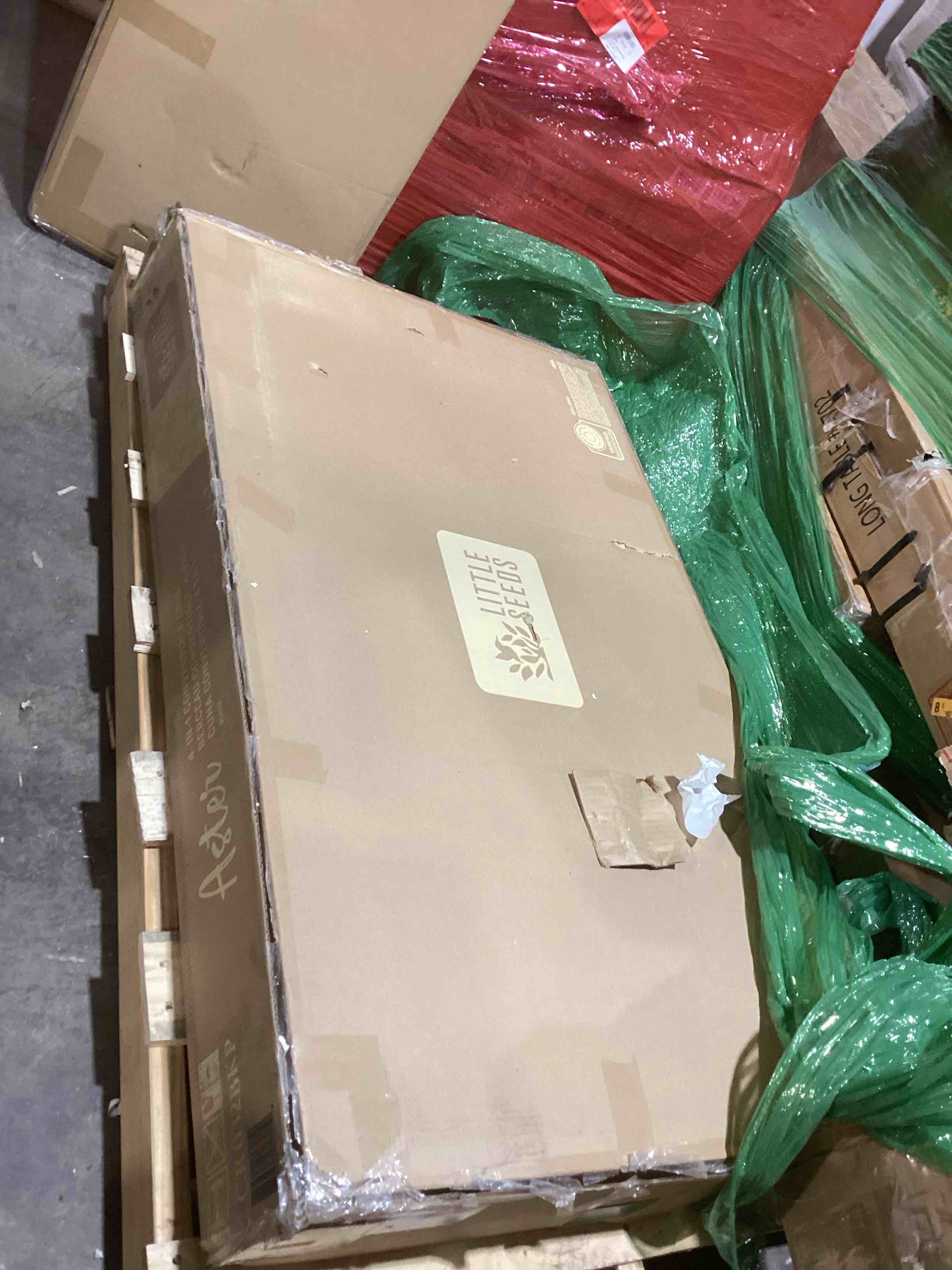 Condition photo showing Good Condition for Little Seeds Aster 4-in-1 Convertible Crib, Black