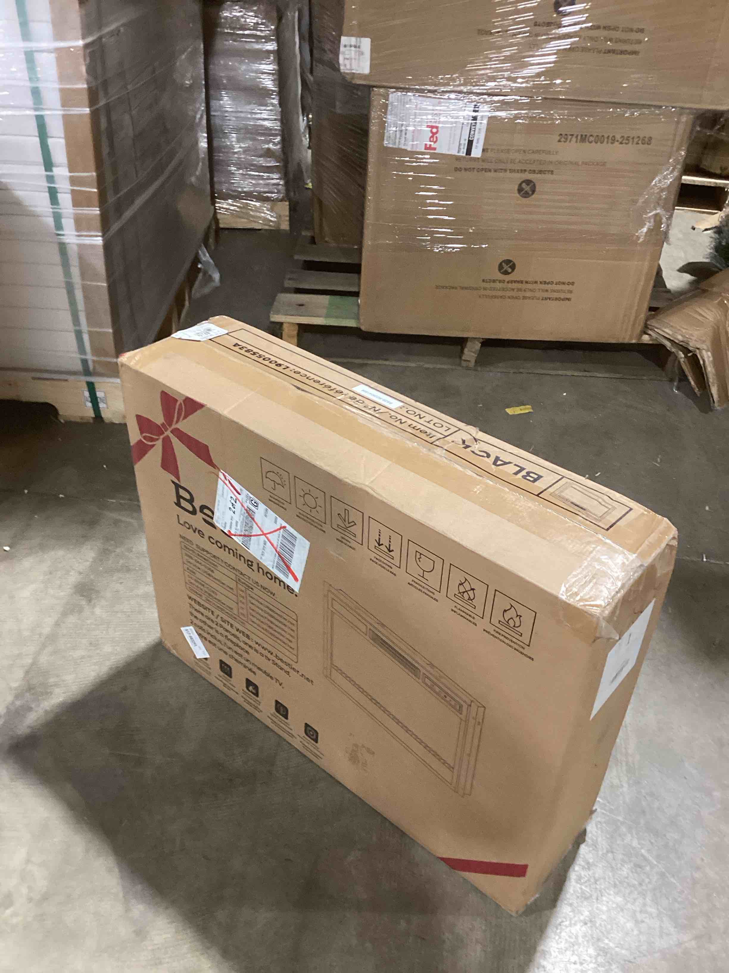 Condition photo showing New/Like New for Bestier 23 inch Electric Fireplace Heater Insert with Remote Control (1000-1500W) - 23 inch L9005583A