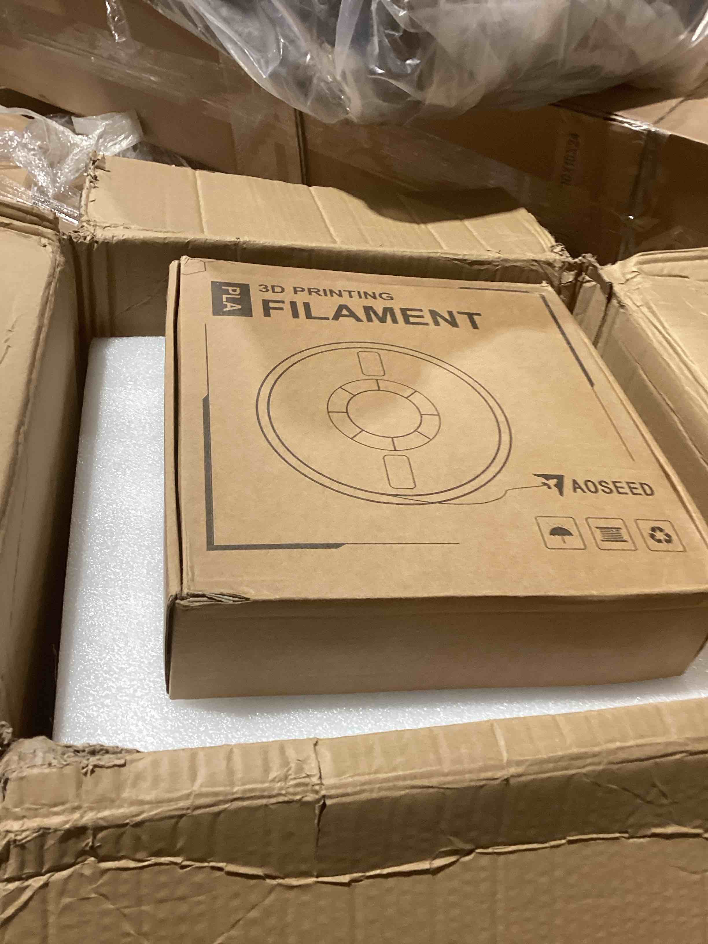 Condition photo showing New/Like New for AOSEED X-Maker 3D Printer for Kids and Beginners, Fully Assembled High-Speed 3D Printer with 8 PLA Filament Set, Leveling-Free Bed, Wi-Fi Printing, Resume Printing, Silent, High Precision, with App