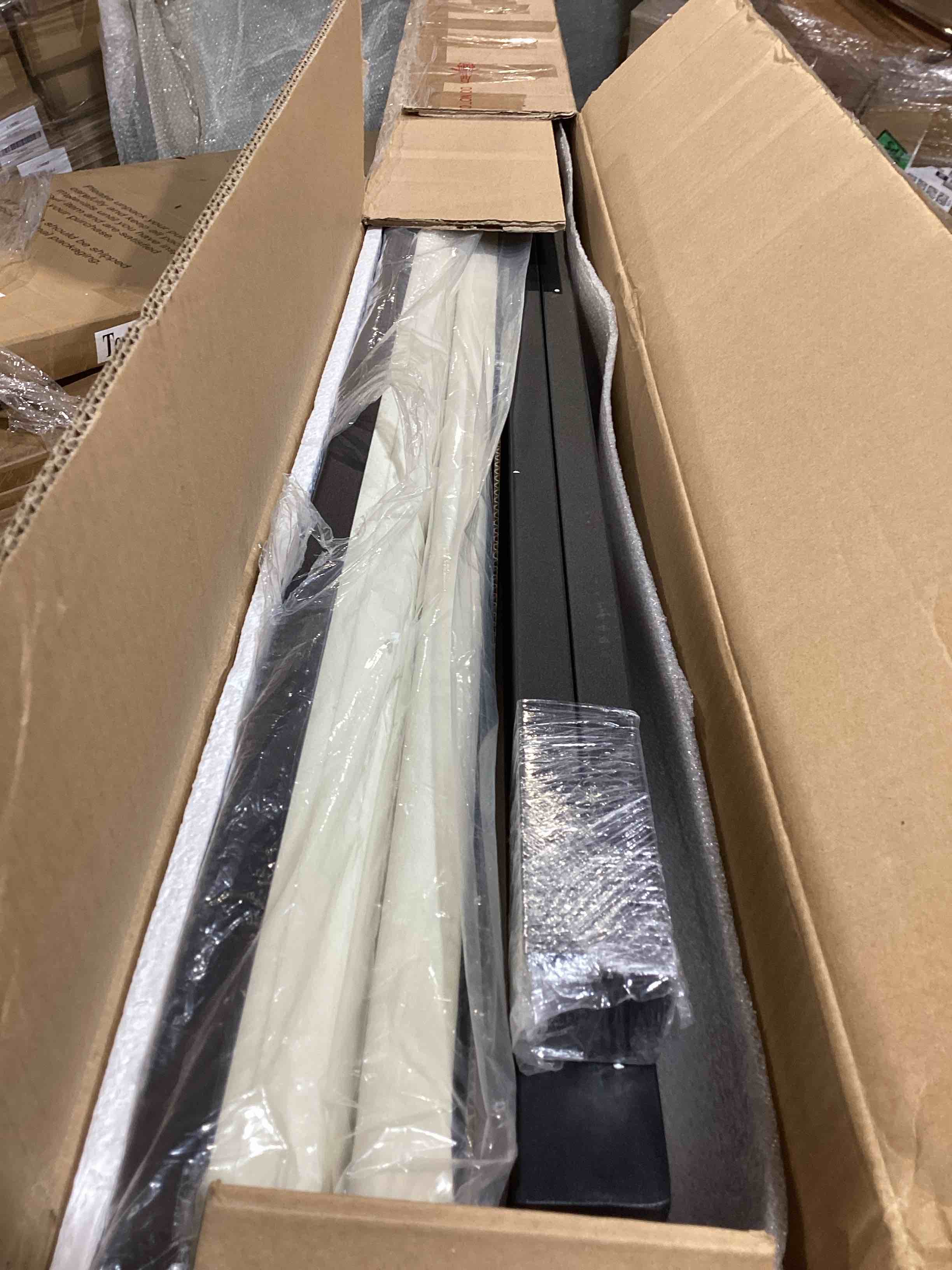 Condition photo showing Good Condition for incomplete:lexicon upholstered daybed with trundle, textured fabric twin day bed frame with backrest and wood slat support, twin trundle daybed sofa bed for bedroom guest room, no box spring needed, beige