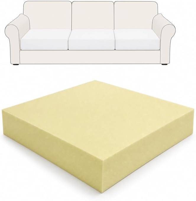 Condition photo showing Good Condition for memory foam couch cushion replacement 20”x25”