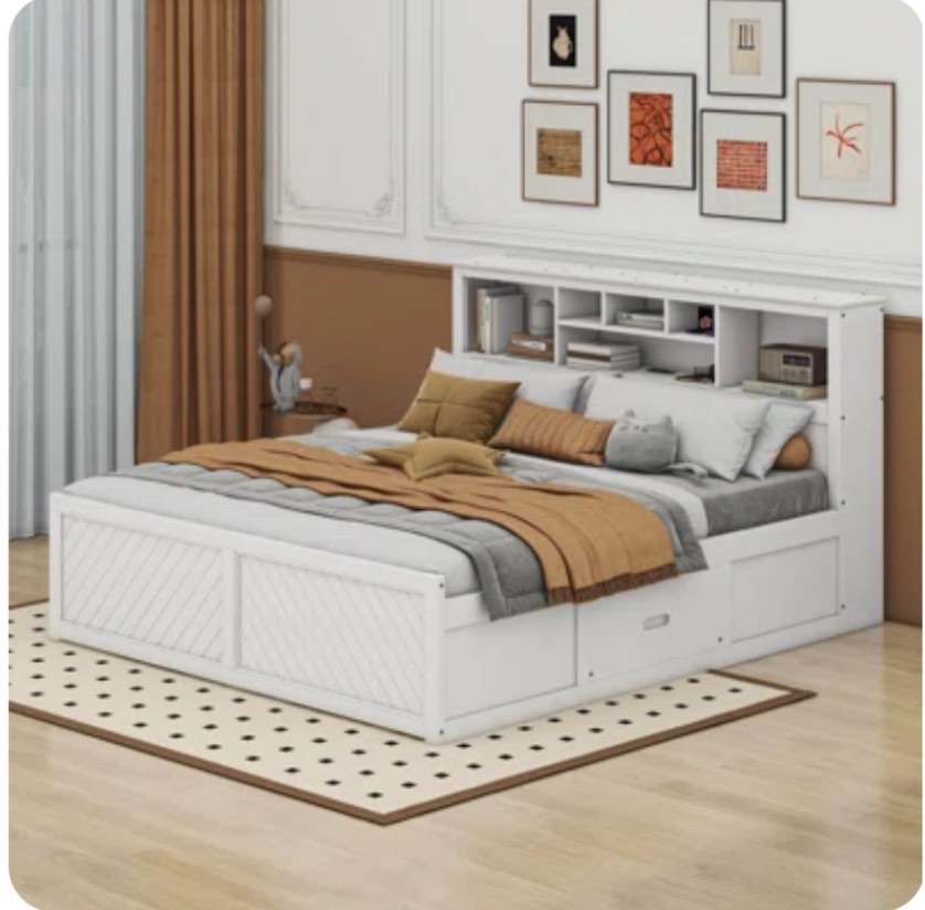 (pick up 2 boxes )(incomplete box 2 and 3 of 3) Multi-Function King size Platform King size 