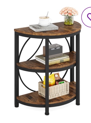 Obim End Table Color: Brown