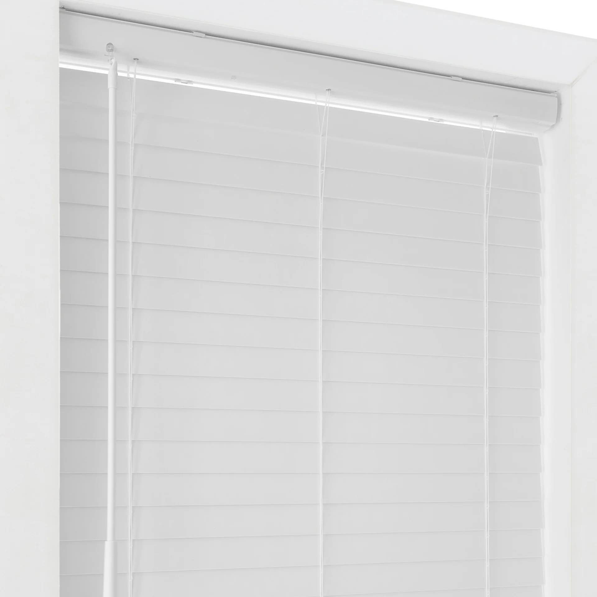 2 Inch Deluxe Cordless Faux Wood Blinds