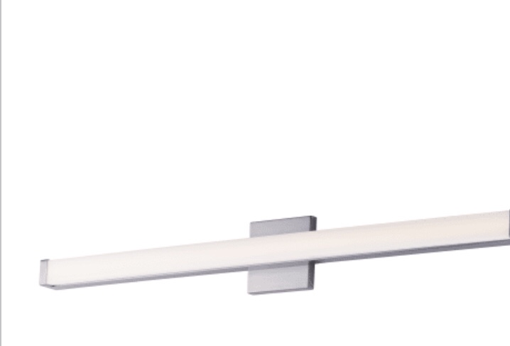 36'' alfonza 1-light dimmable led 36w bath bar color temperature: cold white 5000k, finish: brushed nickel