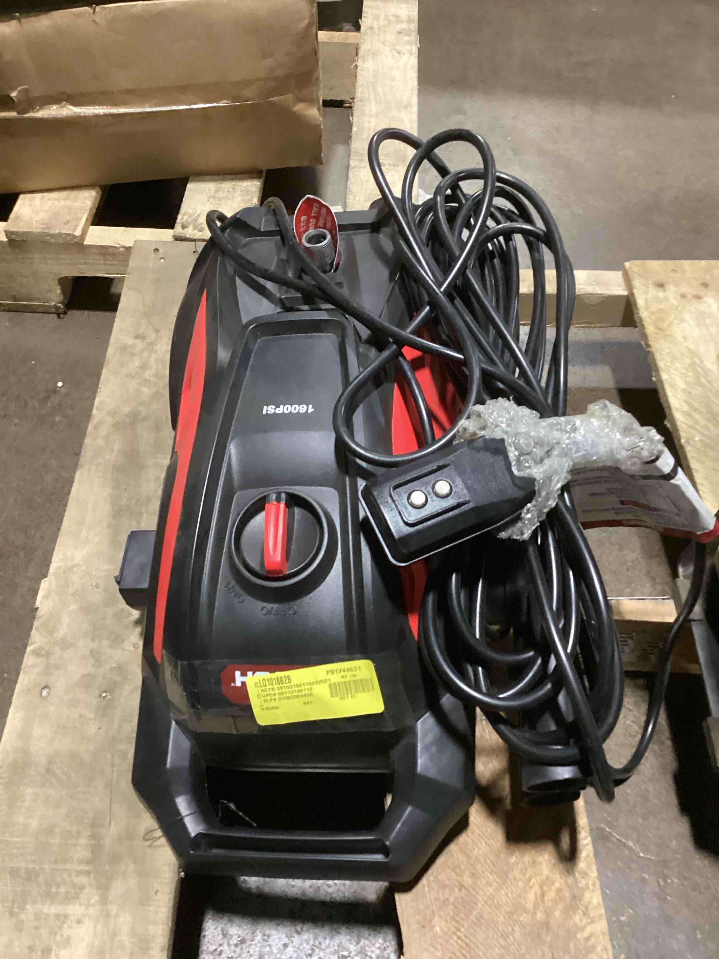 hart hyper tough 1600 psi air compressor electric corded