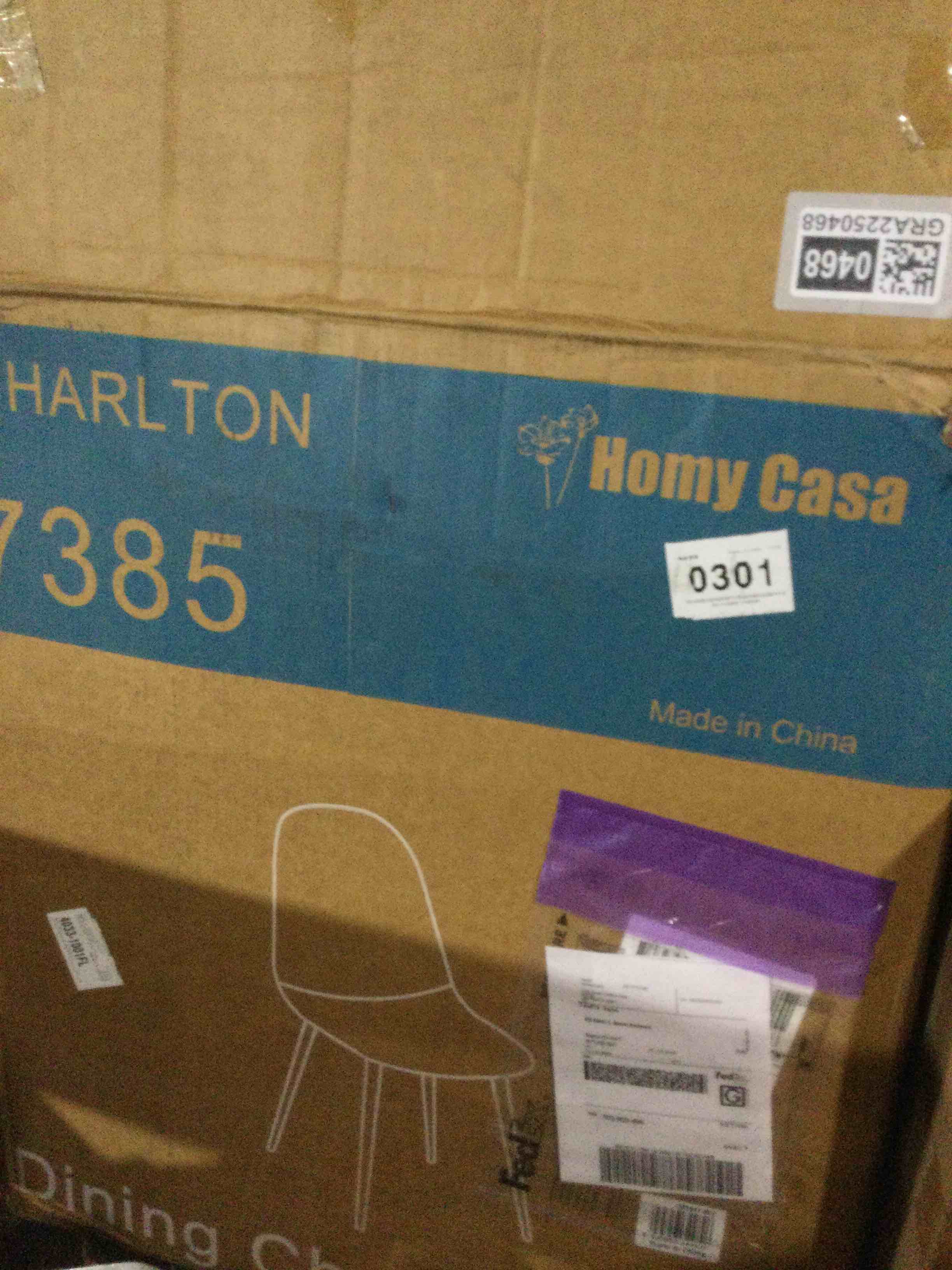 wayfair Set of 4 white upholstered dining chairs 