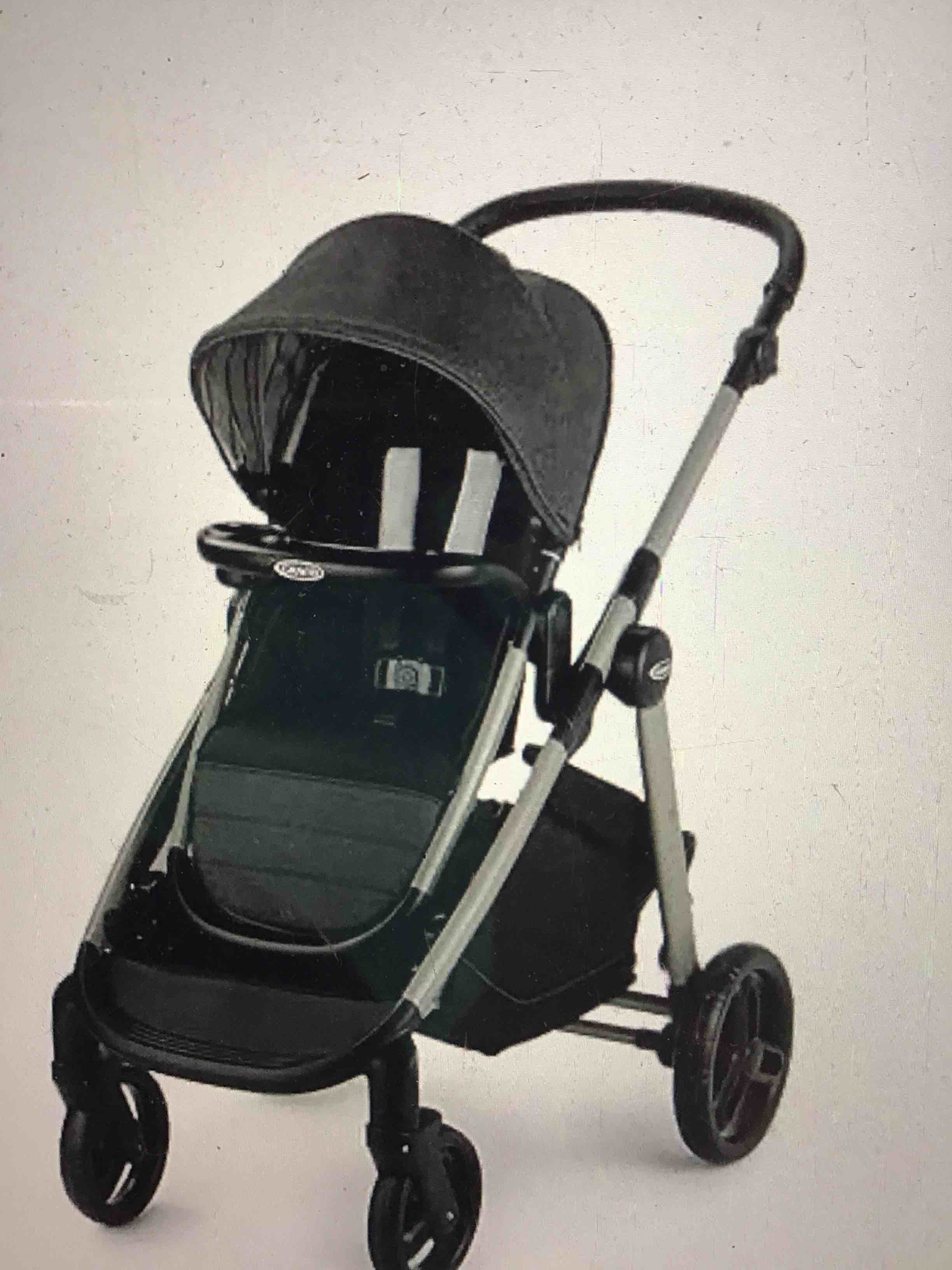 graco modes nest 2 grow stroller grows from a single to a double stroller