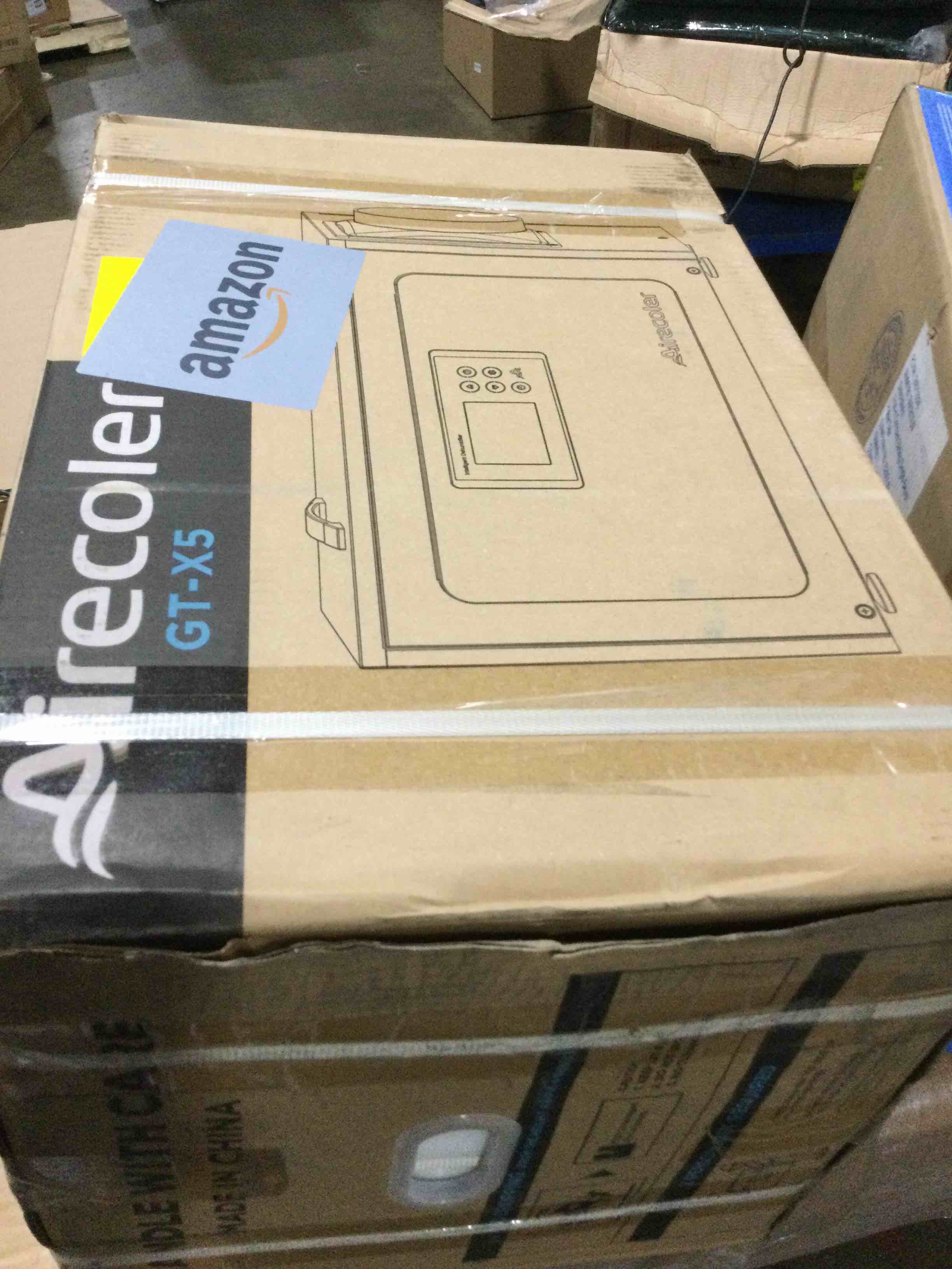 125 pints commercial dehumidifier for crawl spaces and basements with drain hose