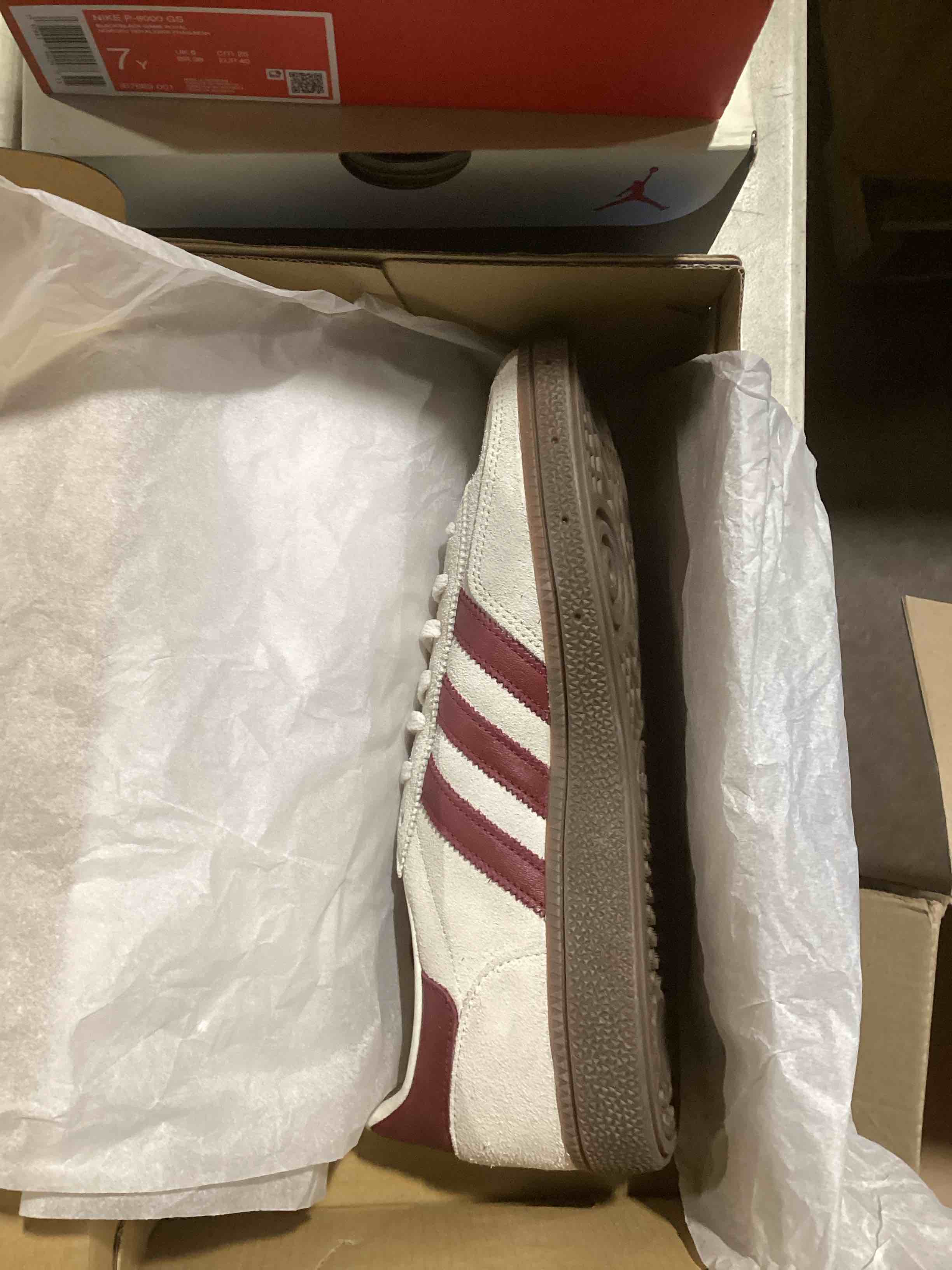 adidas red and white handball special size 9.5 