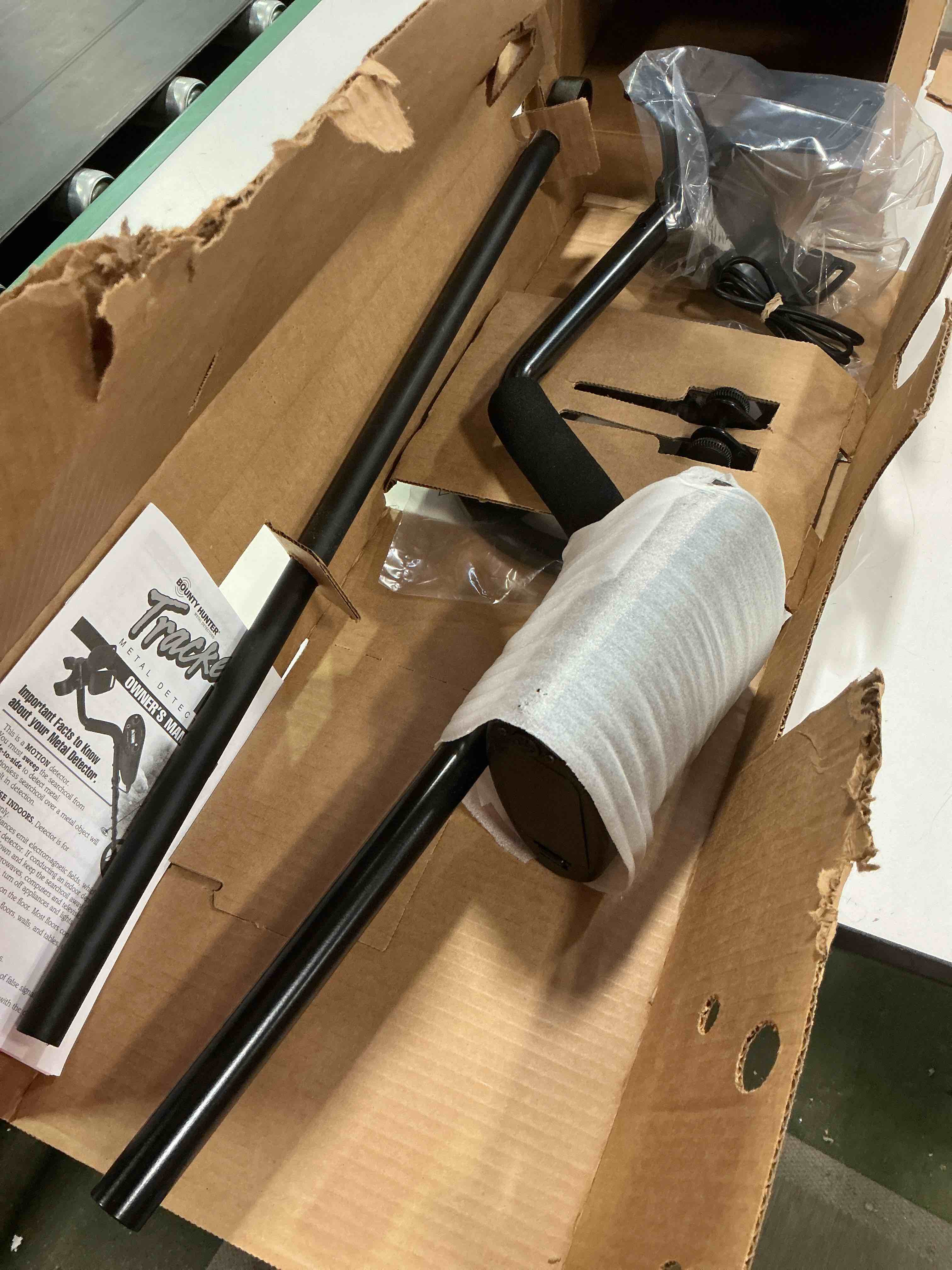 Condition photo showing Good Condition for Bounty Hunter TK4 Tracker IV Metal Detector – All-Terrain Gold, Silver, Coin & Relic Finder with 8" Waterproof Coil, 3 Detection Modes – for Adults & Kids – Made in USA