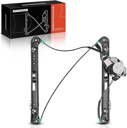 A-Premium Power Window Regulator with Motor Replacement for BMW E46 325i 328i 330i 1999-2005 Sedan Wagon Front Left Driver Side