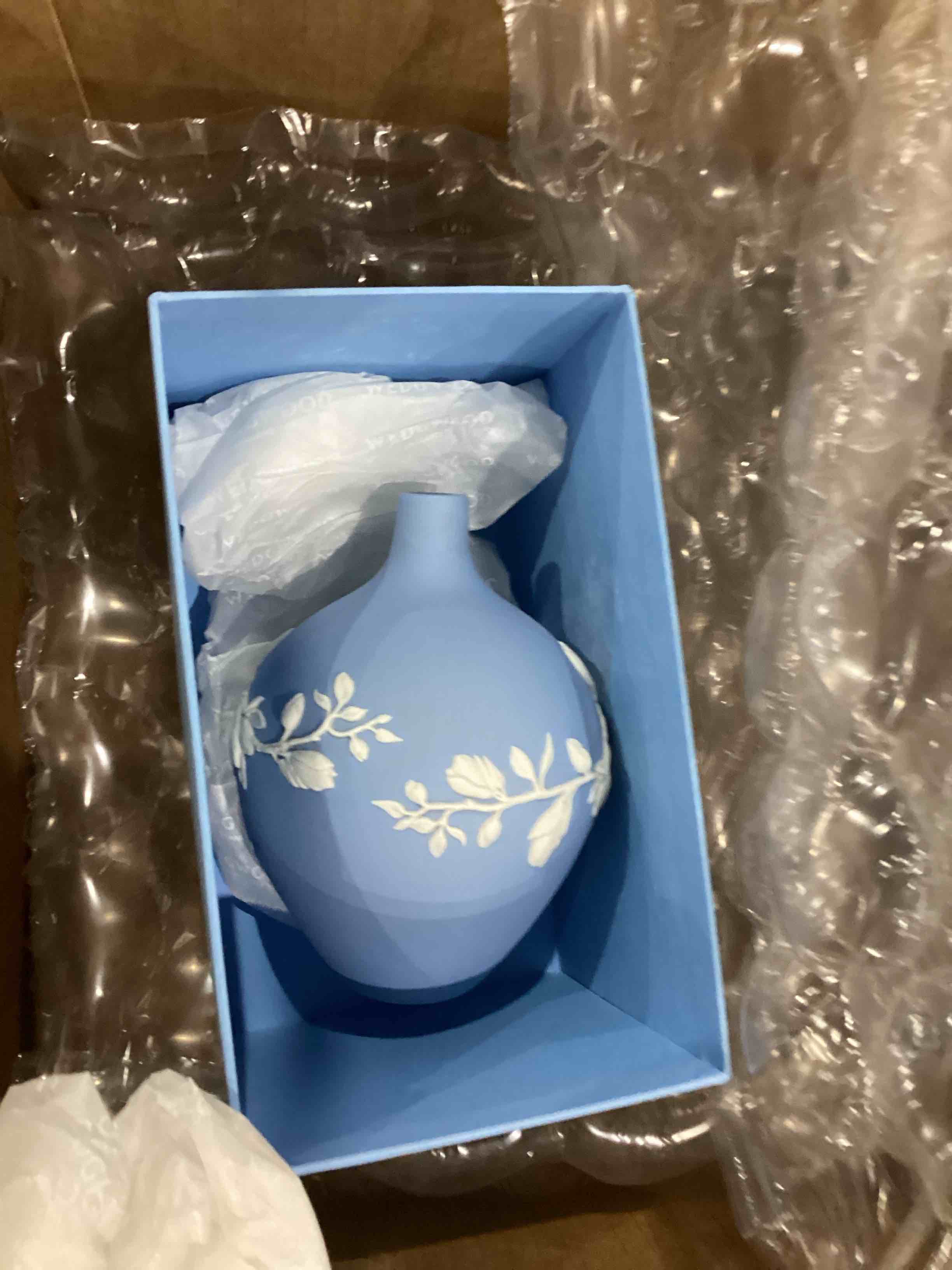 Wedgwood Magnolia Blossom Bud Vase