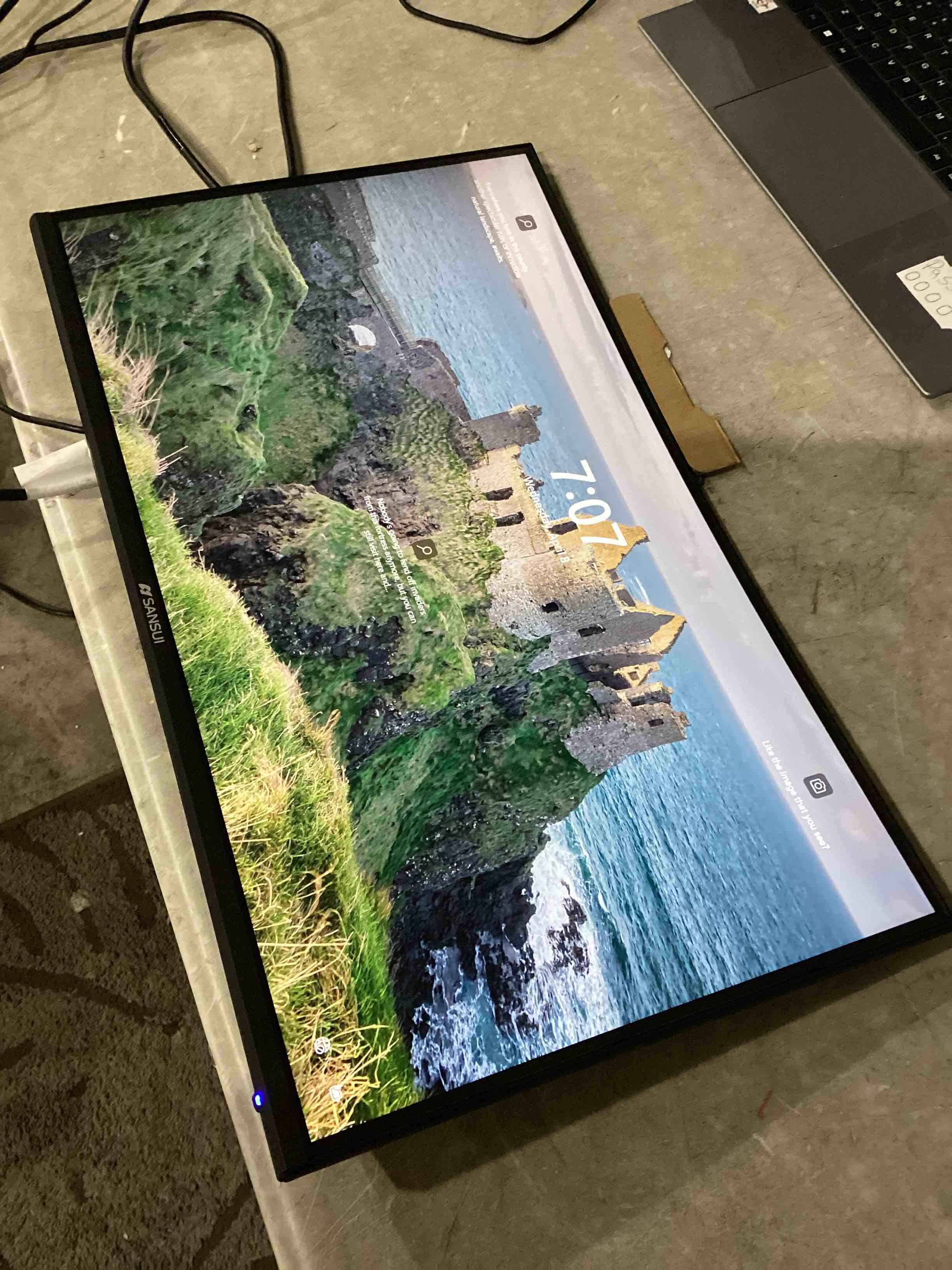 Condition photo showing Good Condition for sansui 24 inch curved 160hz gaming monitor,1500r curved gaming monitor fhd 1080p computer monitor,mprt 1ms fast va display,freesync,hdr,3000:1, hdmi2.0,dp1.4, vesa support(es-g24c1l hdmi cable incl.) 24" curved/fhd/160hz 24" curved/fhd/160hz