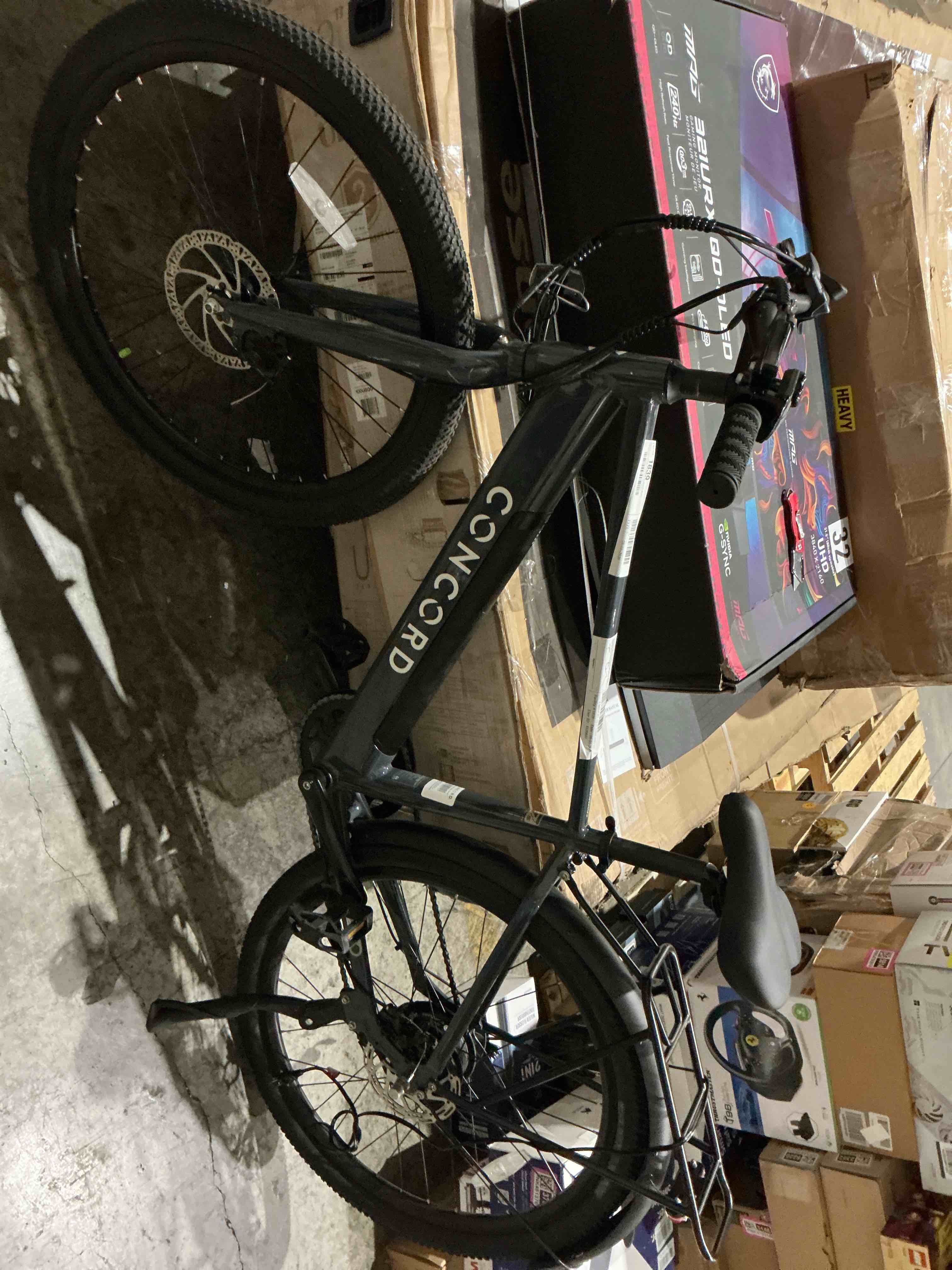 Condition photo showing Good Condition for concord commutr 26 in class 2 electric bike, 350w rear hub motor, black, fits riders 5 ft 2 in-5 ft 10 in