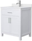 Wyndham Collection Beckett 30" Free Standing Single Basin Vanity Set with Cabinet Only 