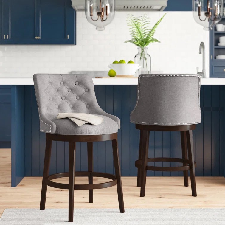 Hillsdale Furniture Halbrooke Wood Counter Height Swivel Stool