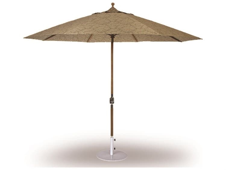 9 Foot Crank Lift and Rotational Tilt Outdoor Umbrella