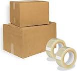 assorted box lot of home goods 