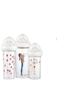Set de 3 biberons - My Love by Soledad 24 biberons