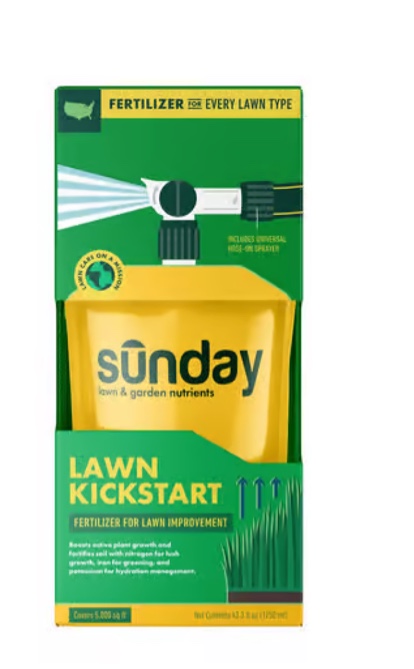 Sunday All-Purpose Lawn Fertilizer For All Grasses 5000 sq ft