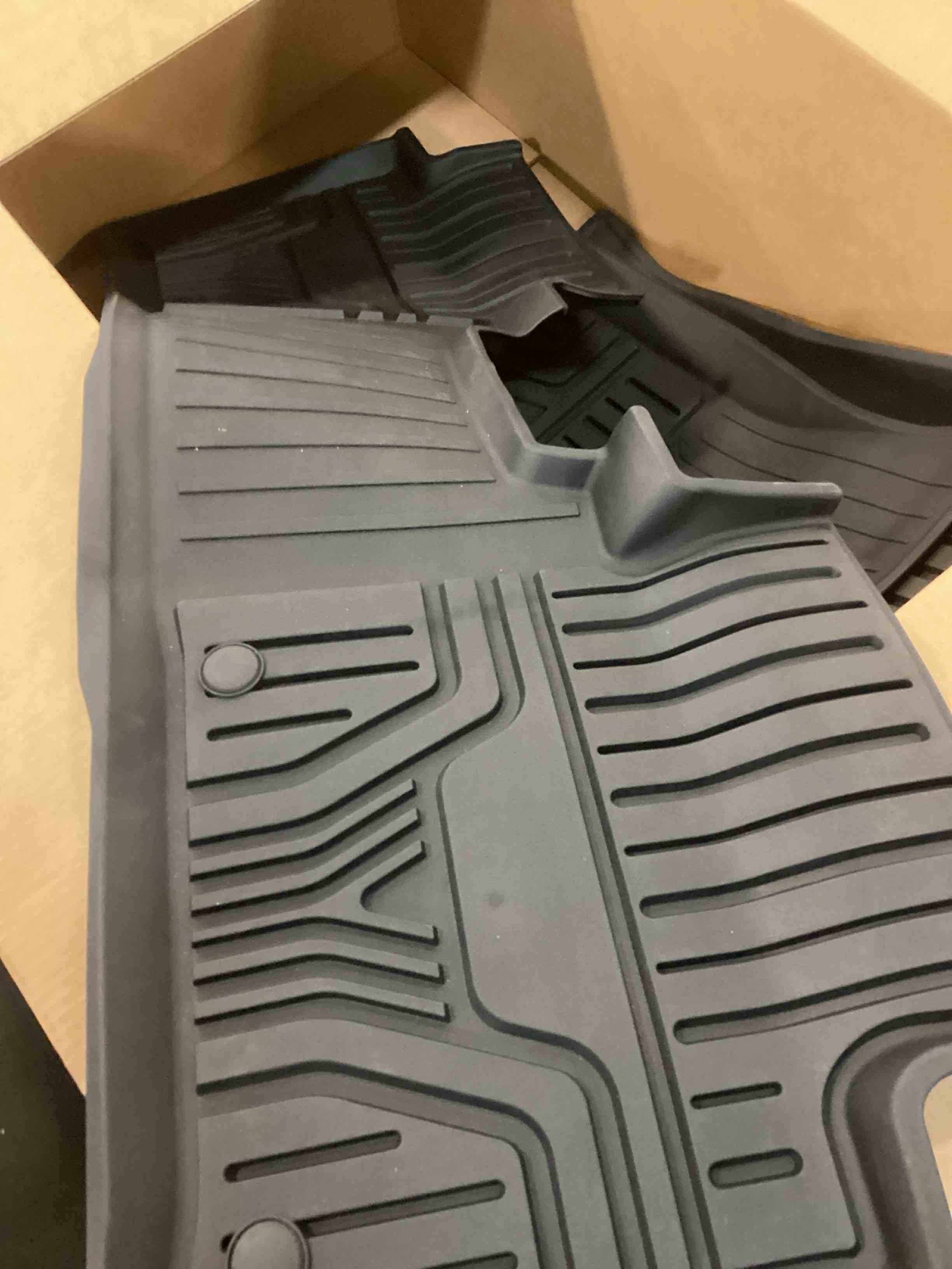 Mixsuper Custom Fit for Floor Mats Buick Envision Accessories 2016 2017 2018 2019 2020 All Weather Floor Liners Heavy Duty 2 Row Liner Set